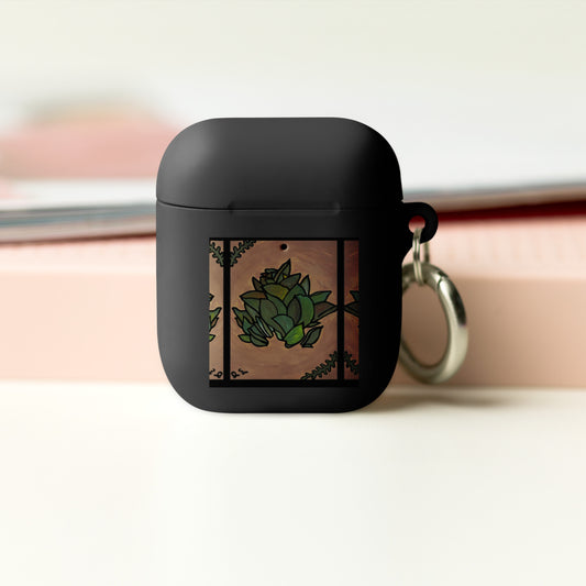 Peace Plant Rubber Case for AirPodsĀ®