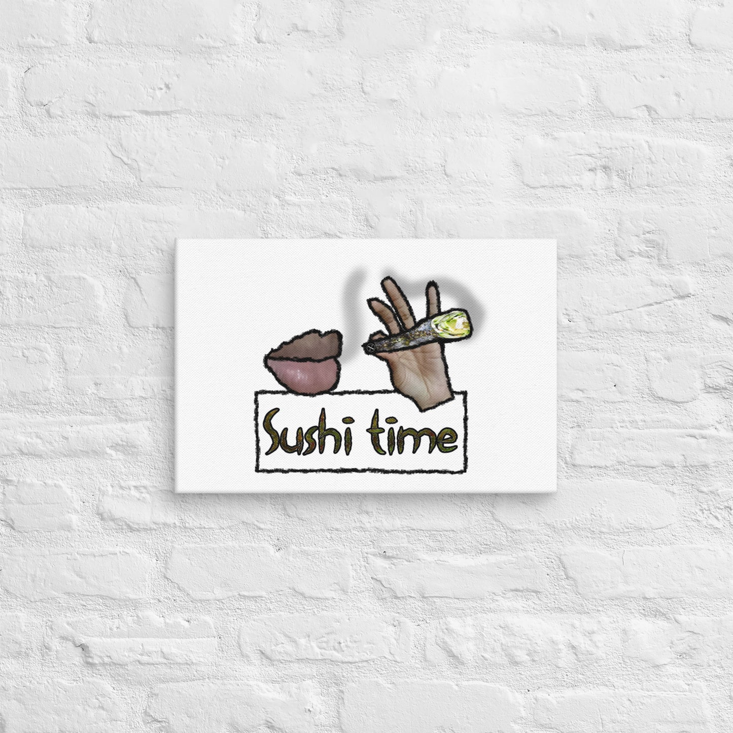 Sushi Time Canvas Print