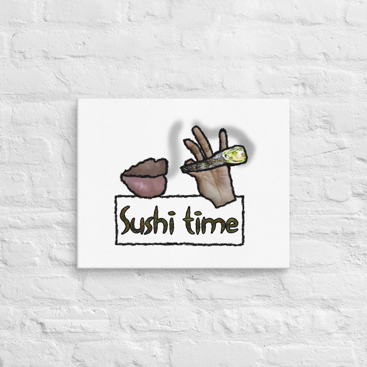 Sushi Time Canvas Print