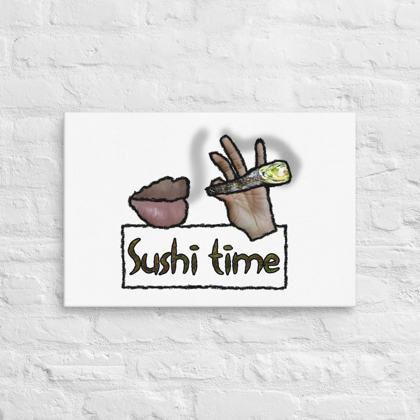 Sushi Time Canvas Print