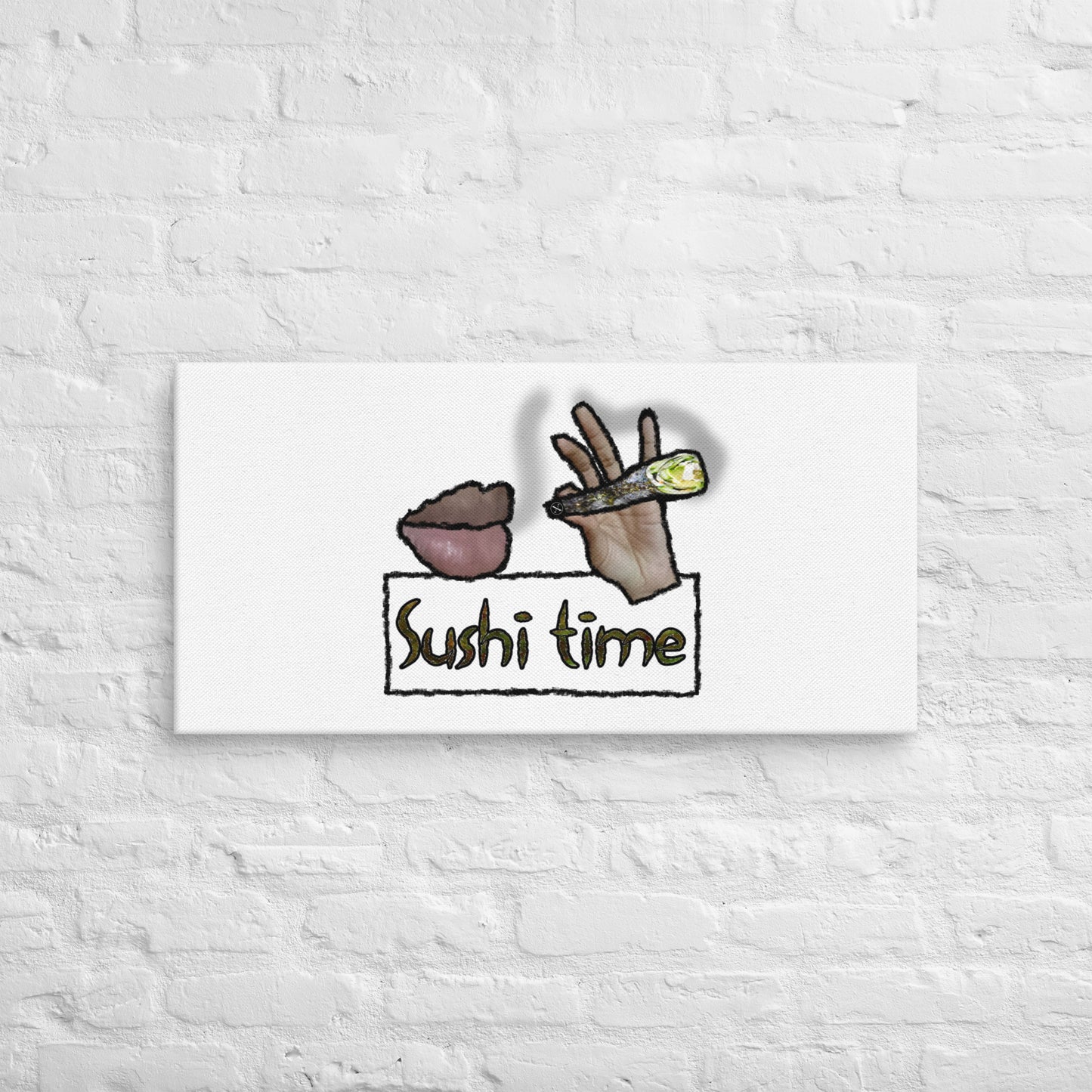 Sushi Time Canvas Print