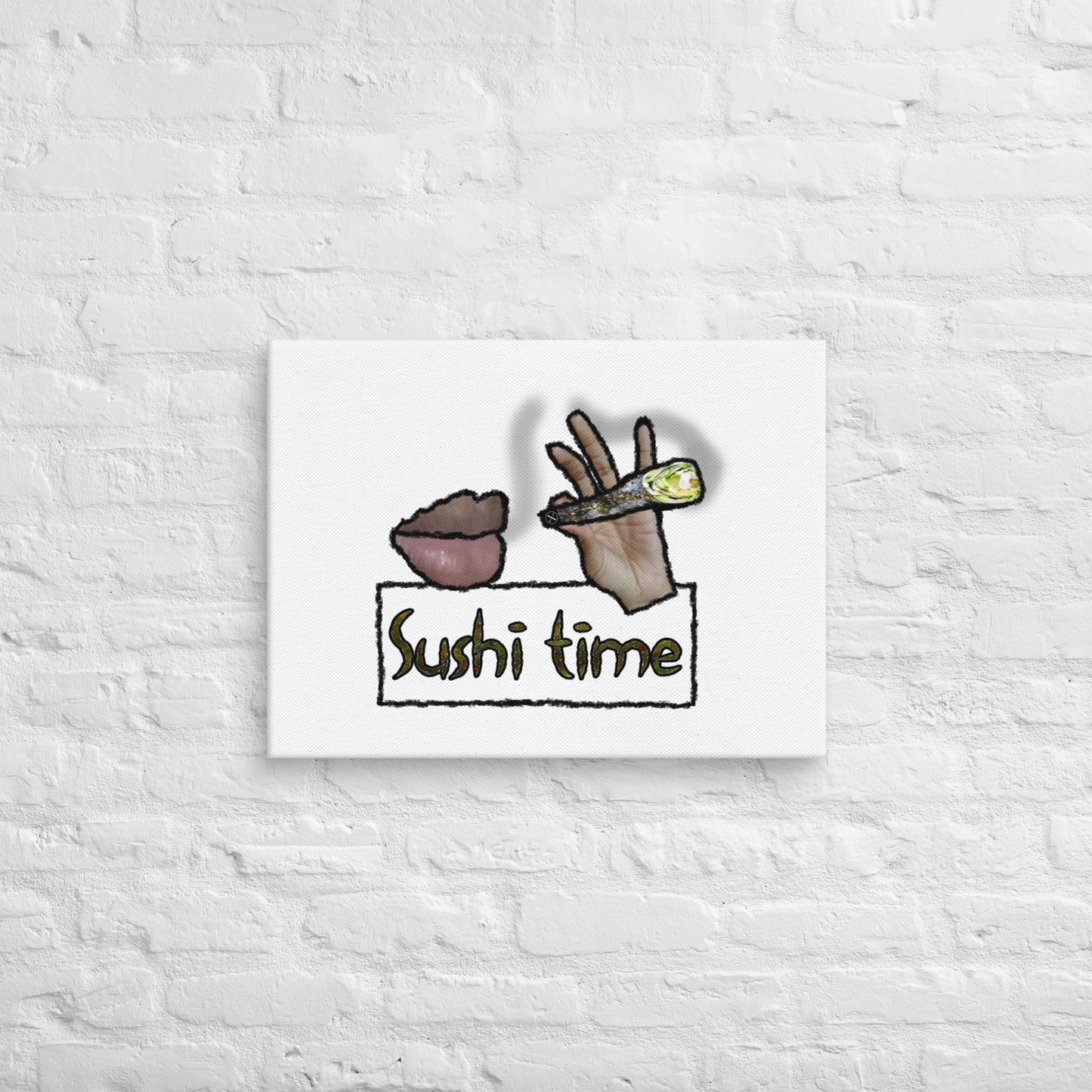 Sushi Time Canvas Print