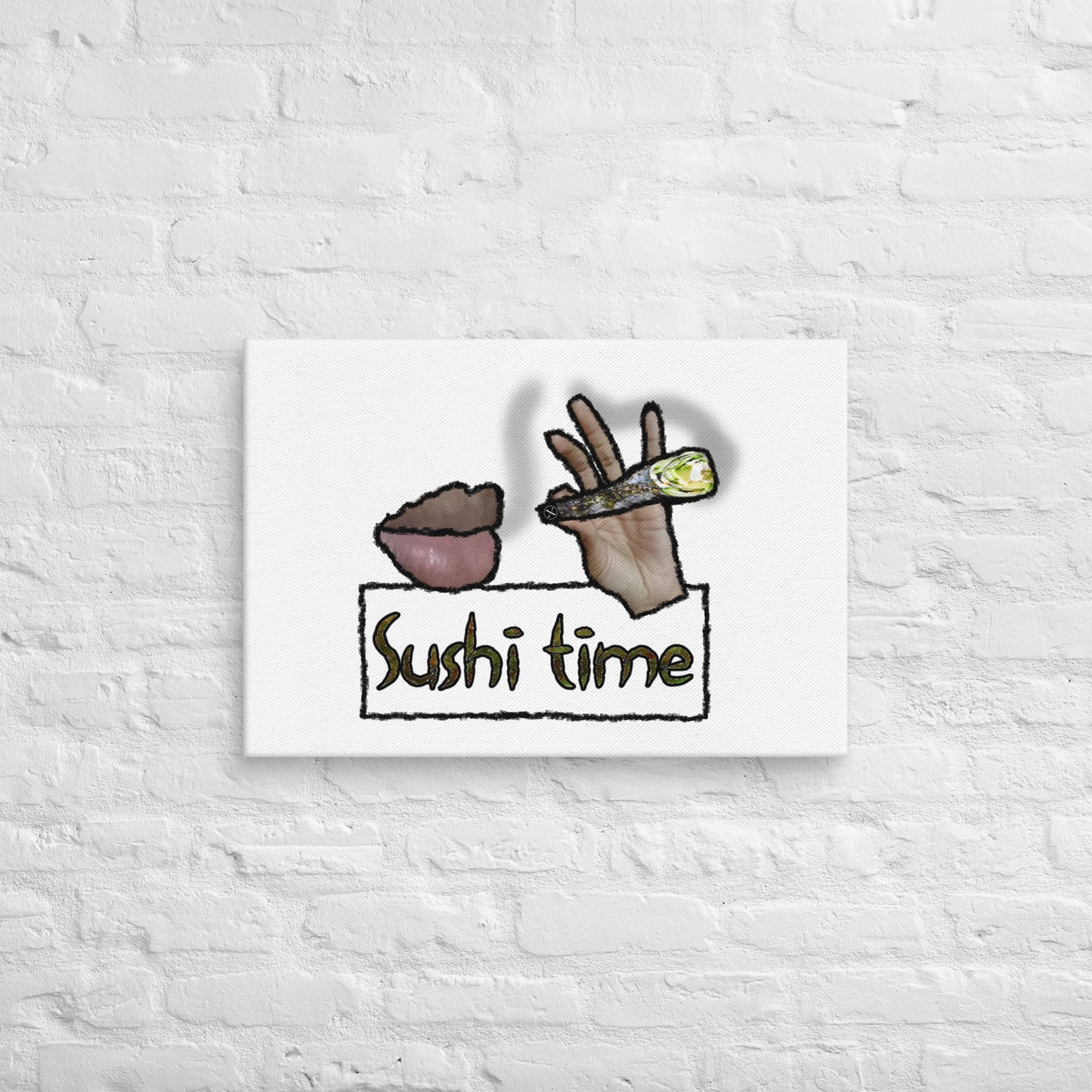 Sushi Time Canvas Print