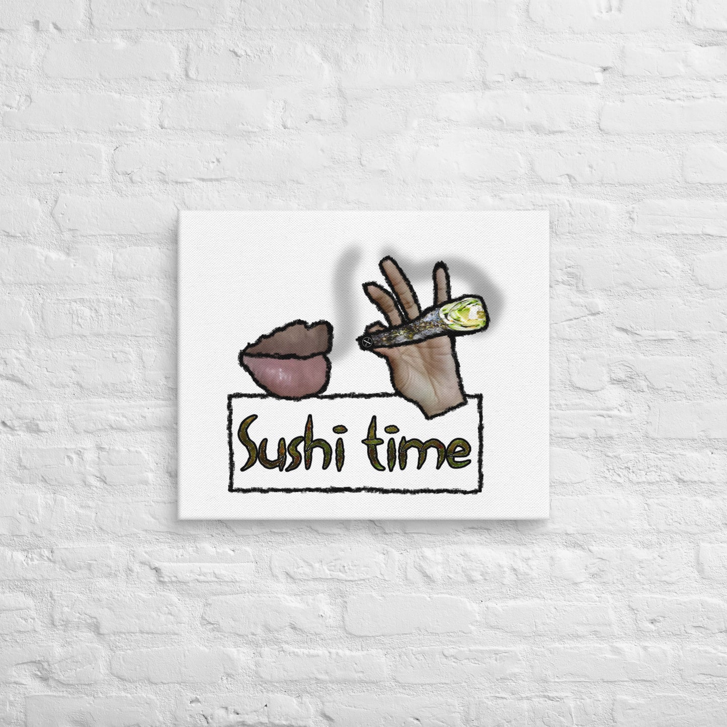 Sushi Time Canvas Print