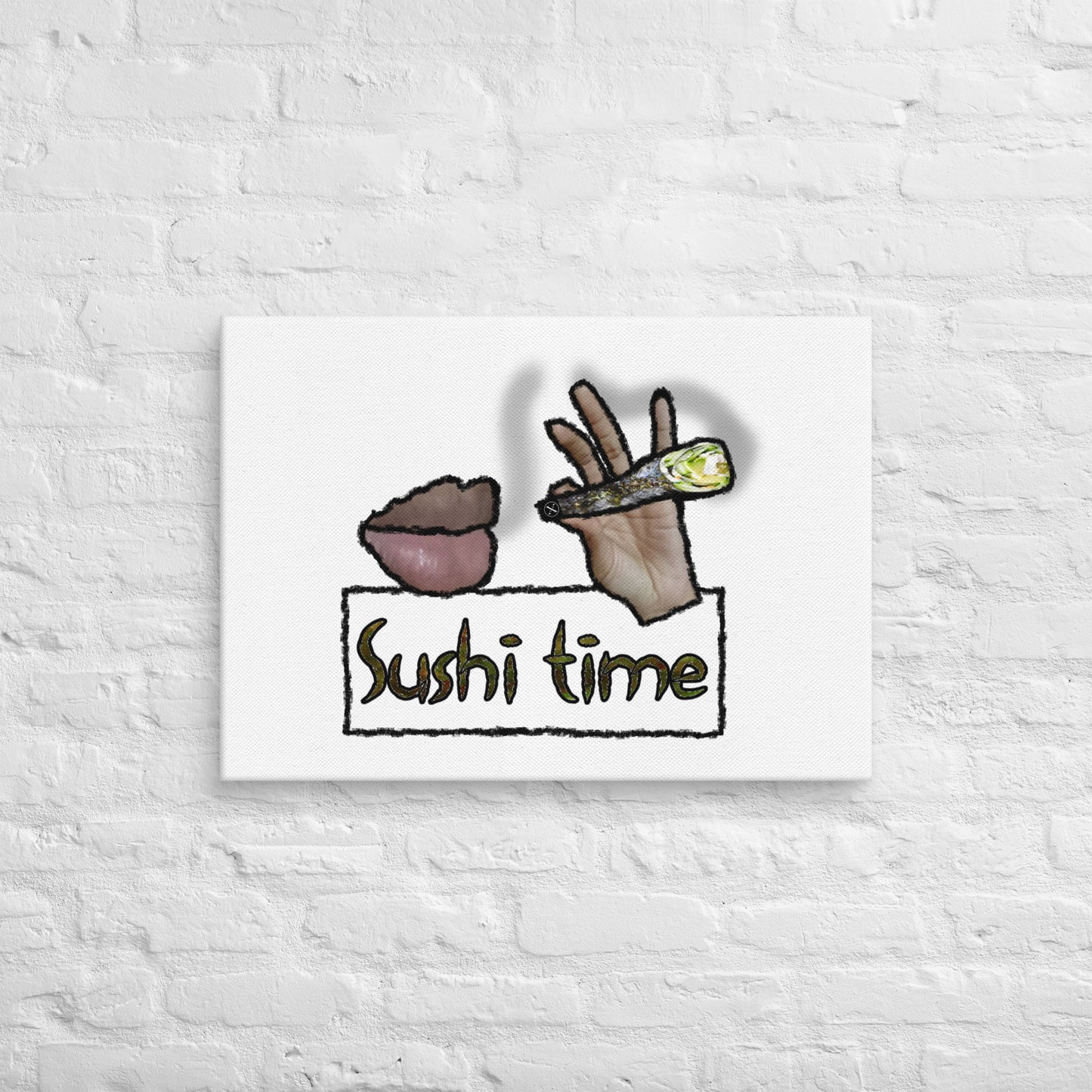 Sushi Time Canvas Print