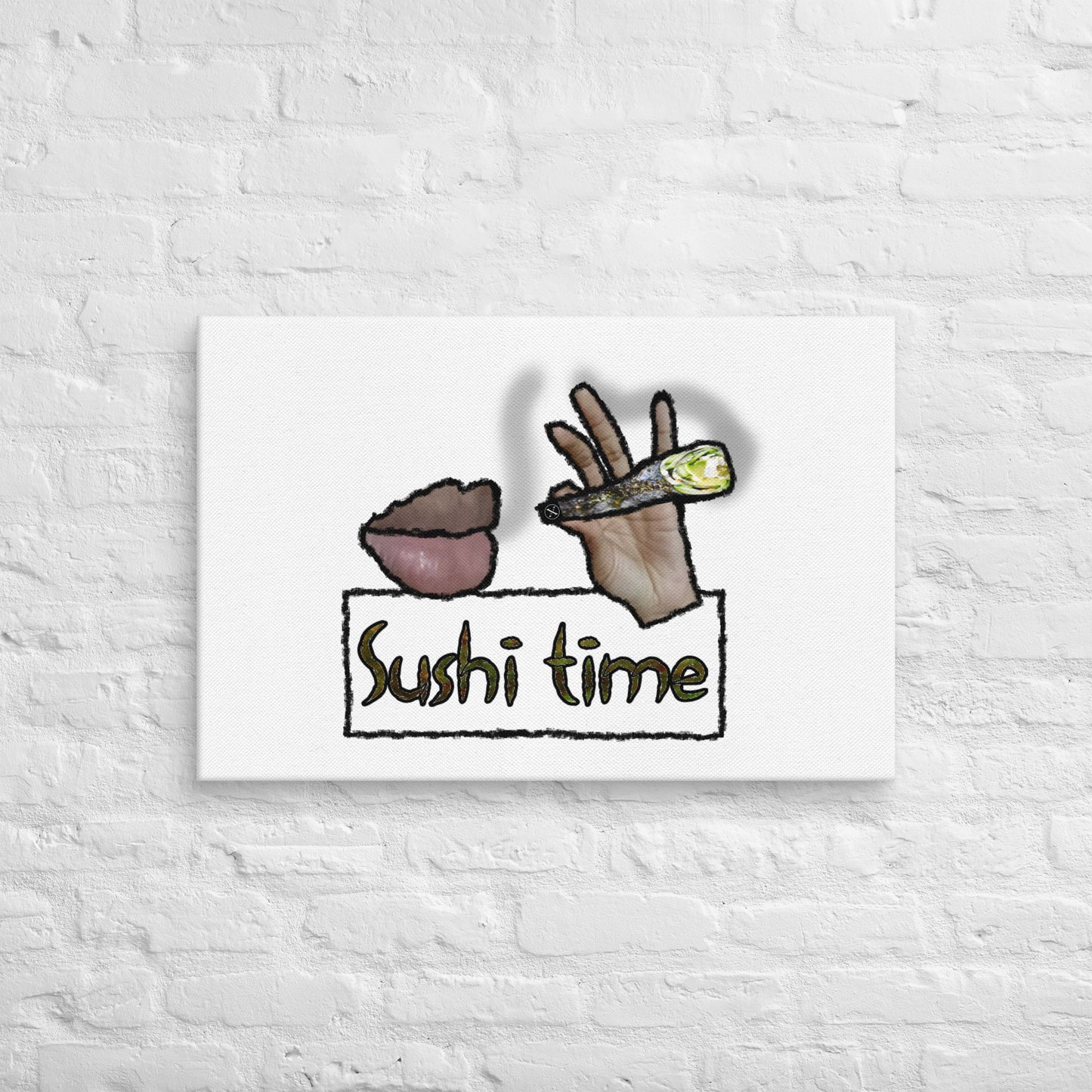 Sushi Time Canvas Print