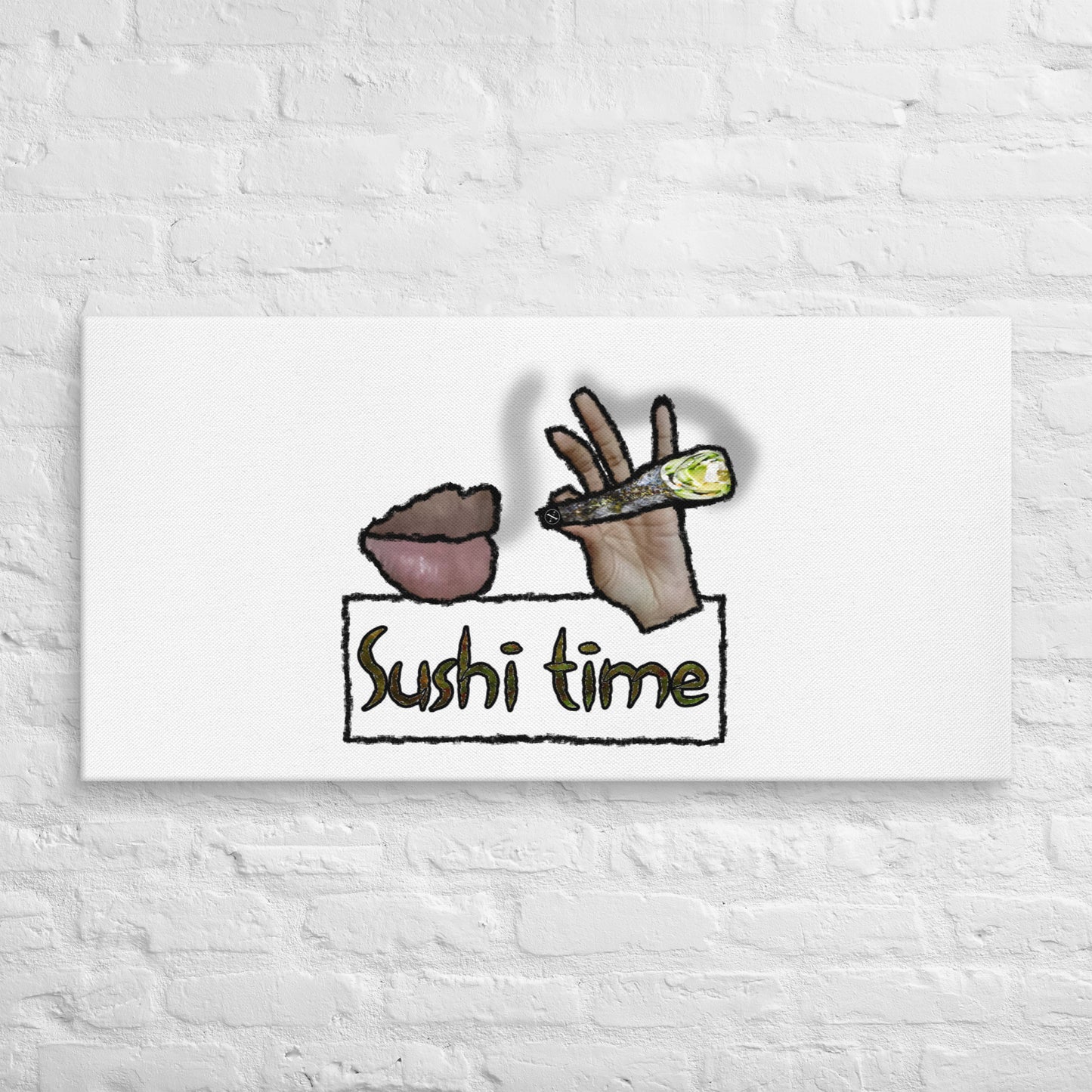 Sushi Time Canvas Print