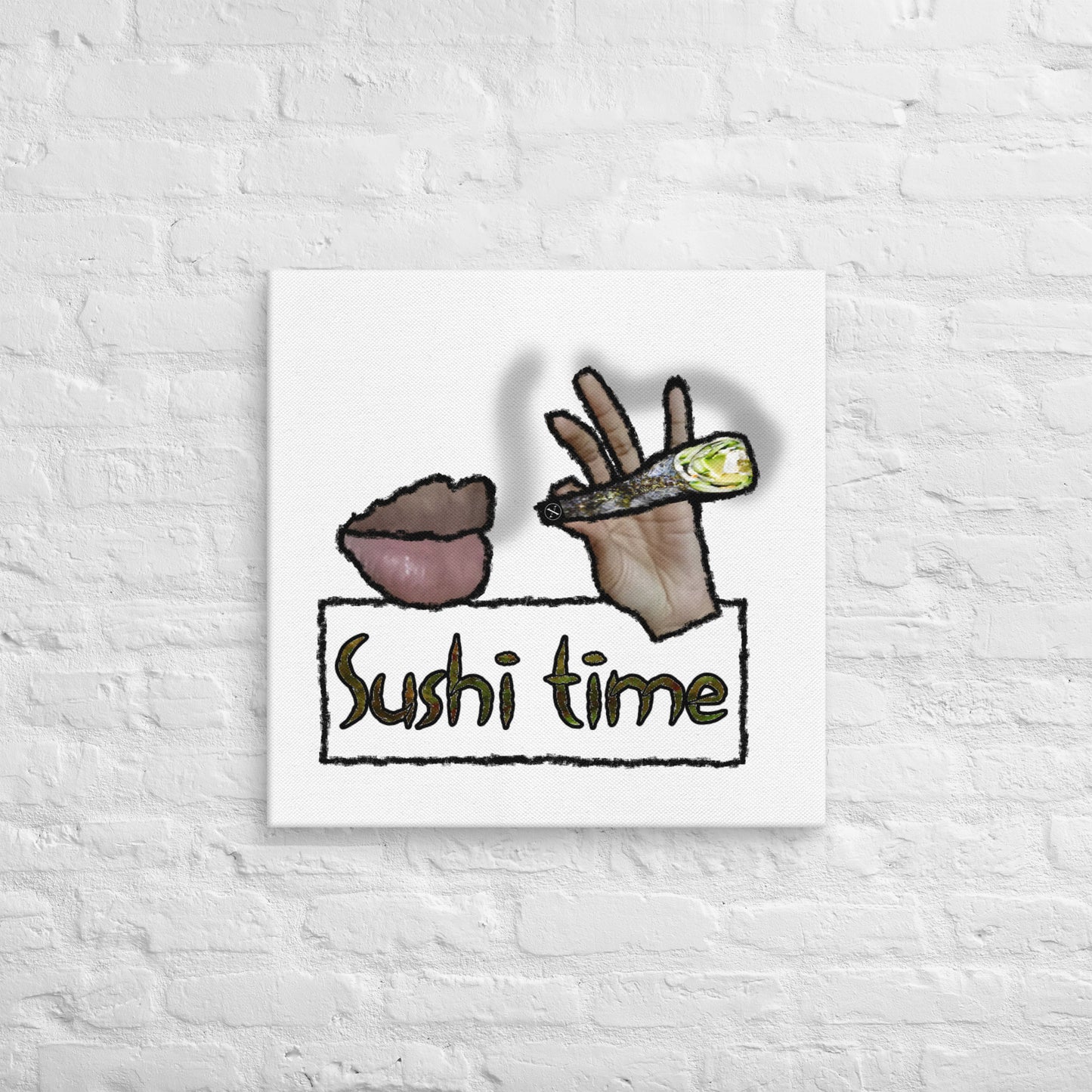 Sushi Time Canvas Print