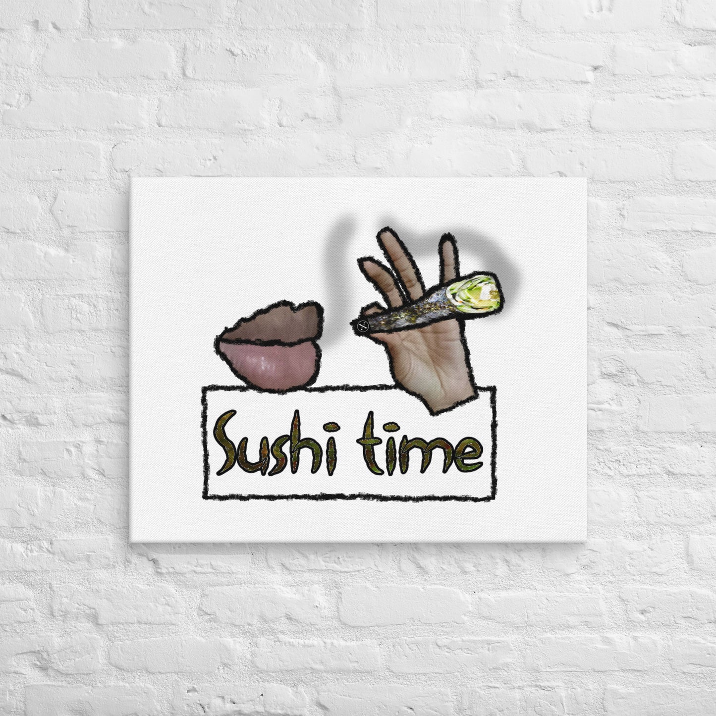 Sushi Time Canvas Print