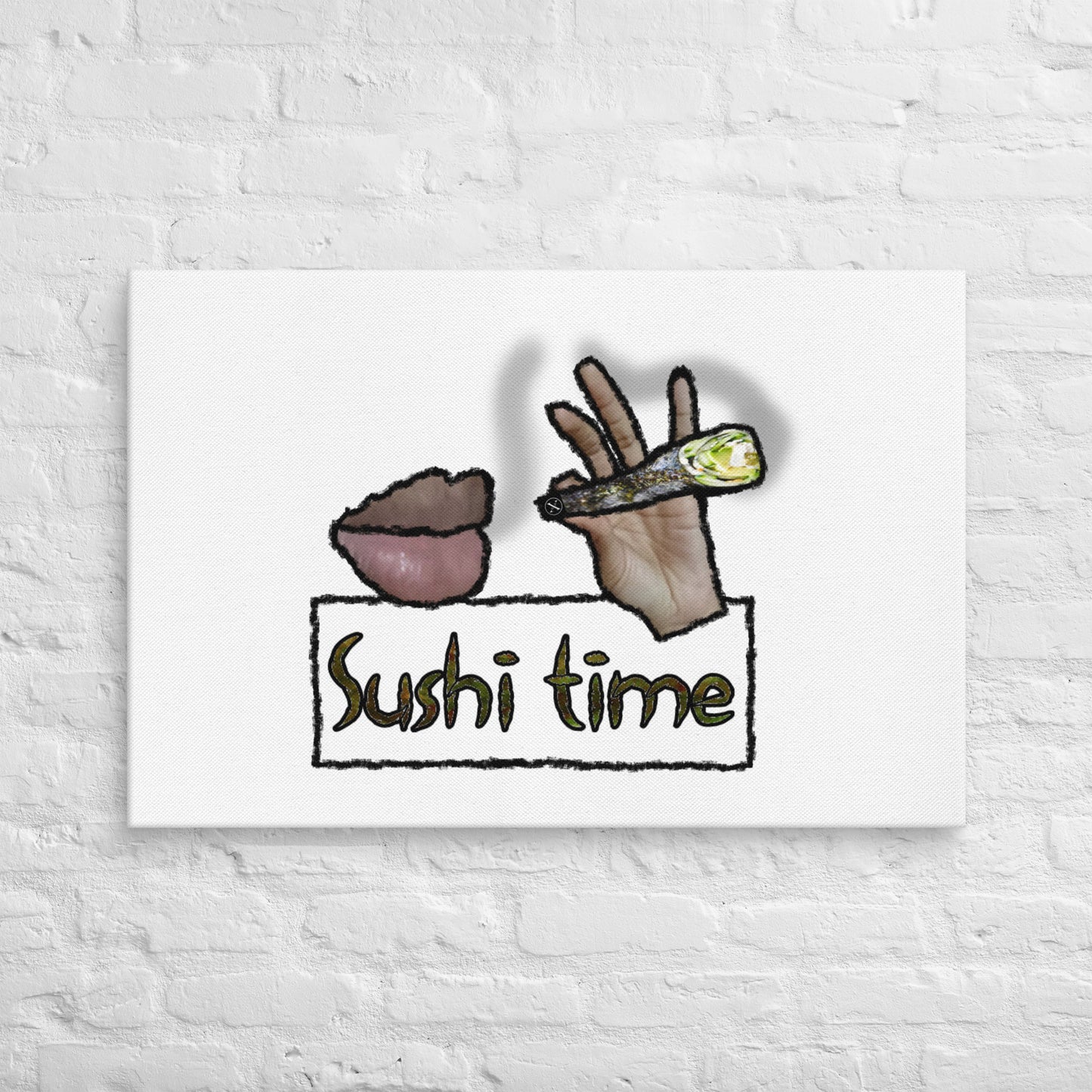 Sushi Time Canvas Print