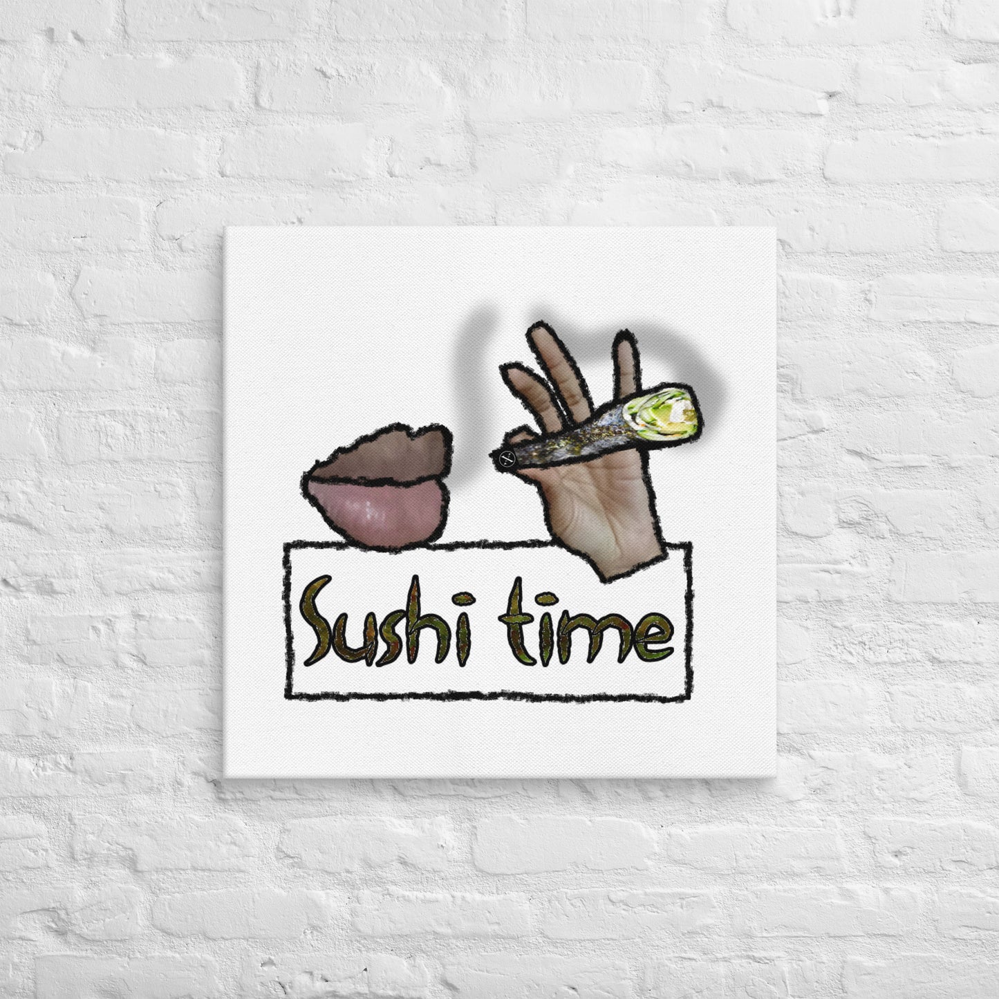 Sushi Time Canvas Print