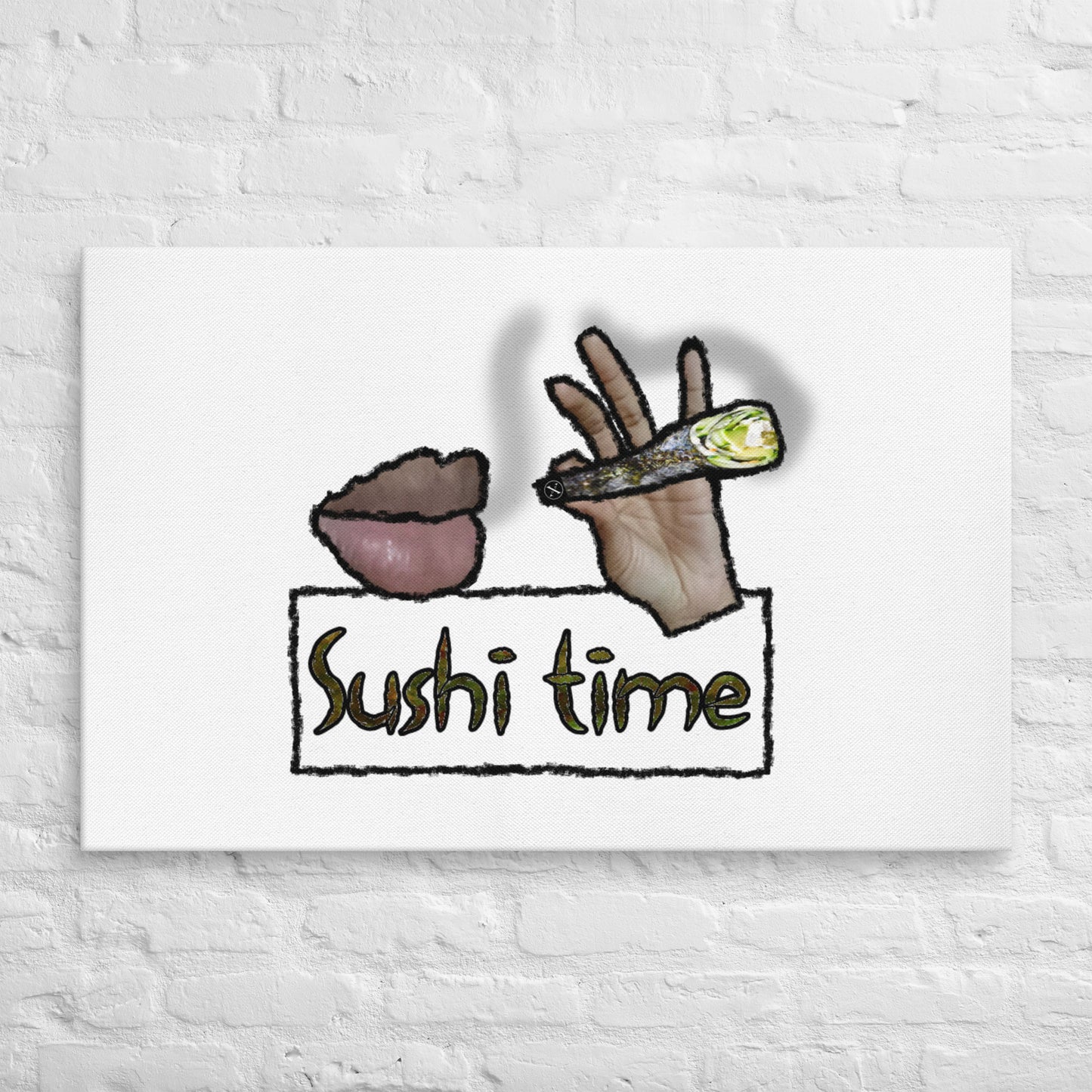 Sushi Time Canvas Print