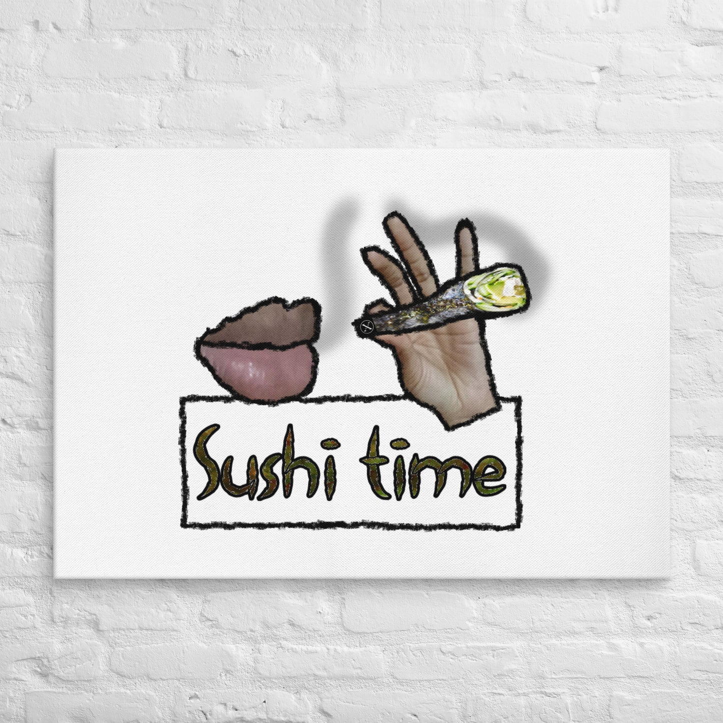 Sushi Time Canvas Print