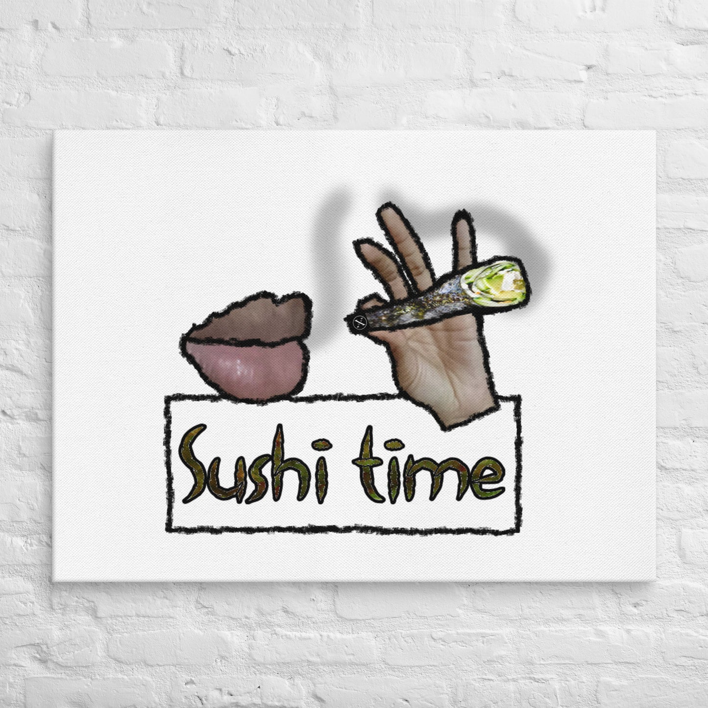 Sushi Time Canvas Print