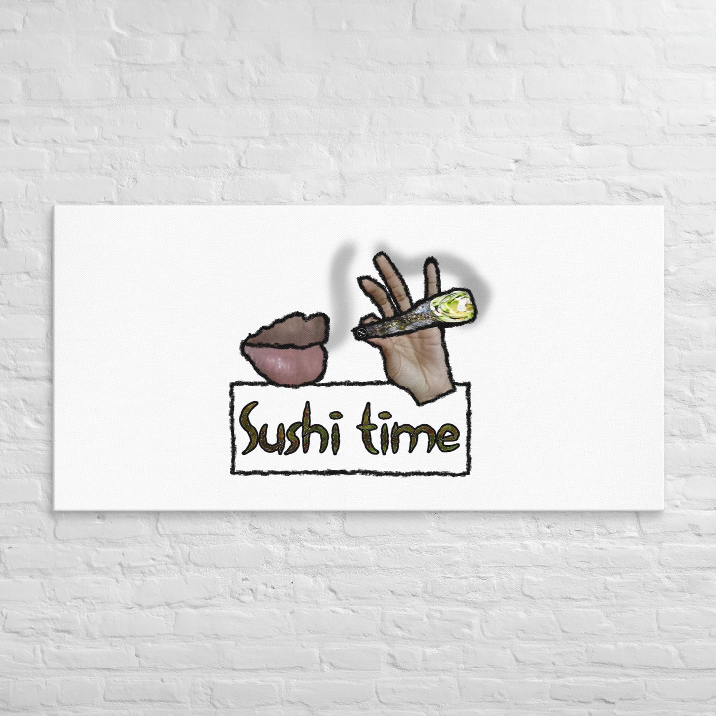 Sushi Time Canvas Print