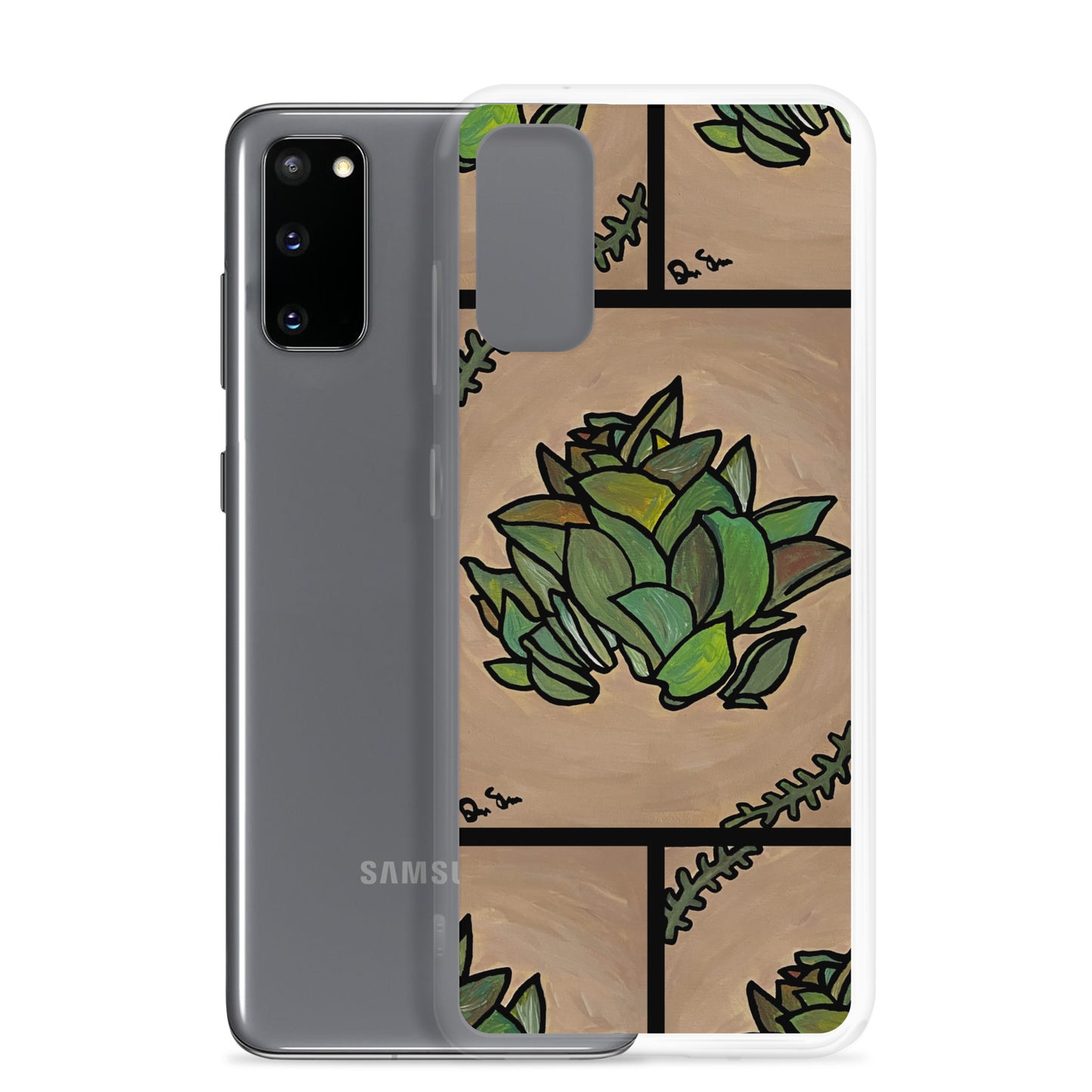 Peace Plant Clear Case for Samsung®