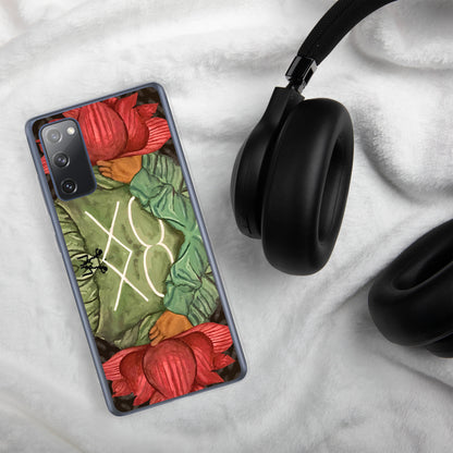 OX Flower Bomb Clear Case for Samsung®