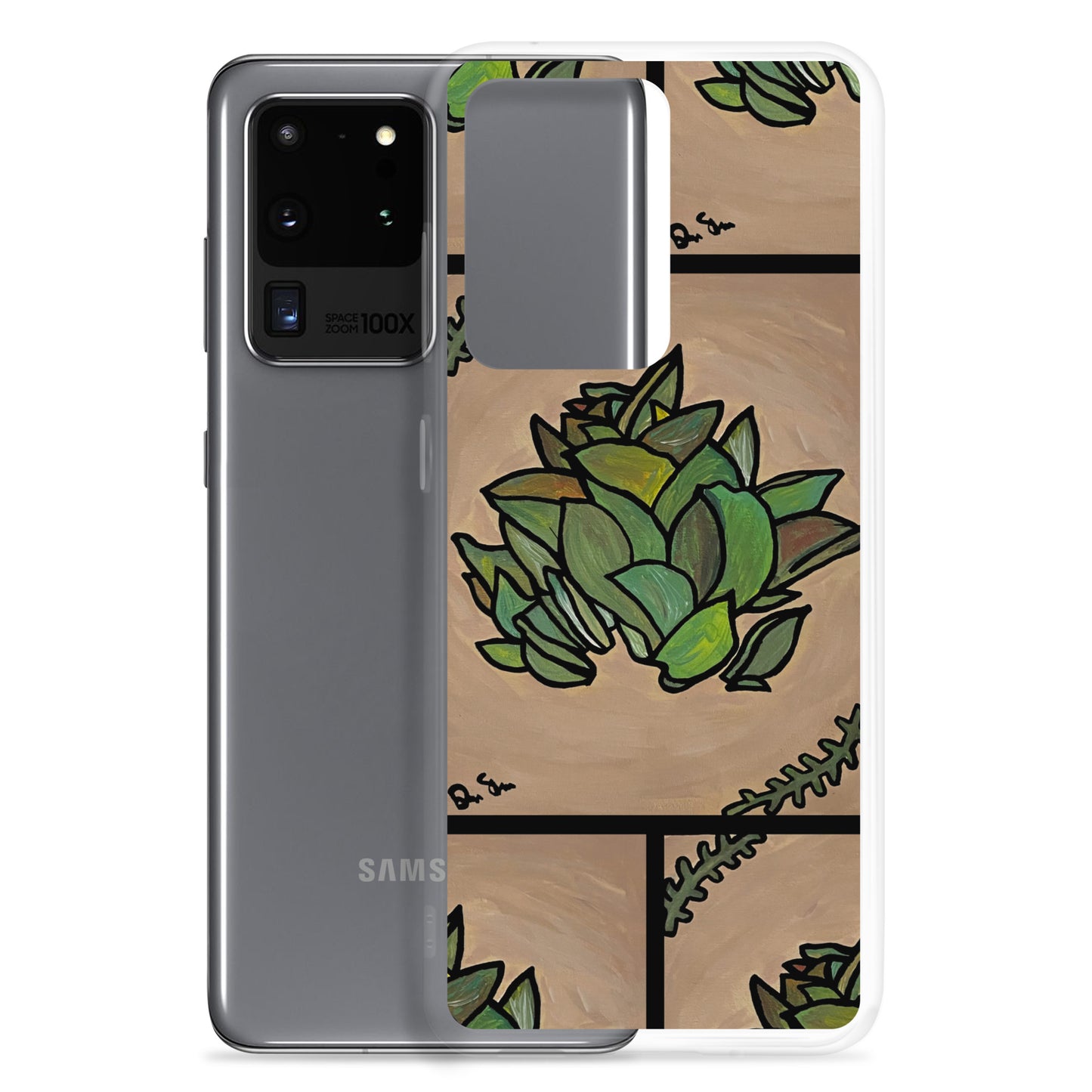 Peace Plant Clear Case for Samsung®