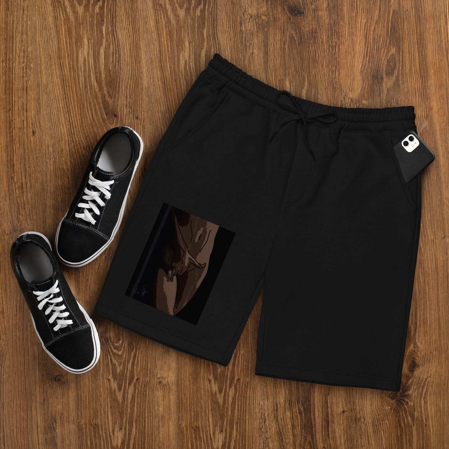 Shades Pt.2 Men's Unisex Fleece Shorts