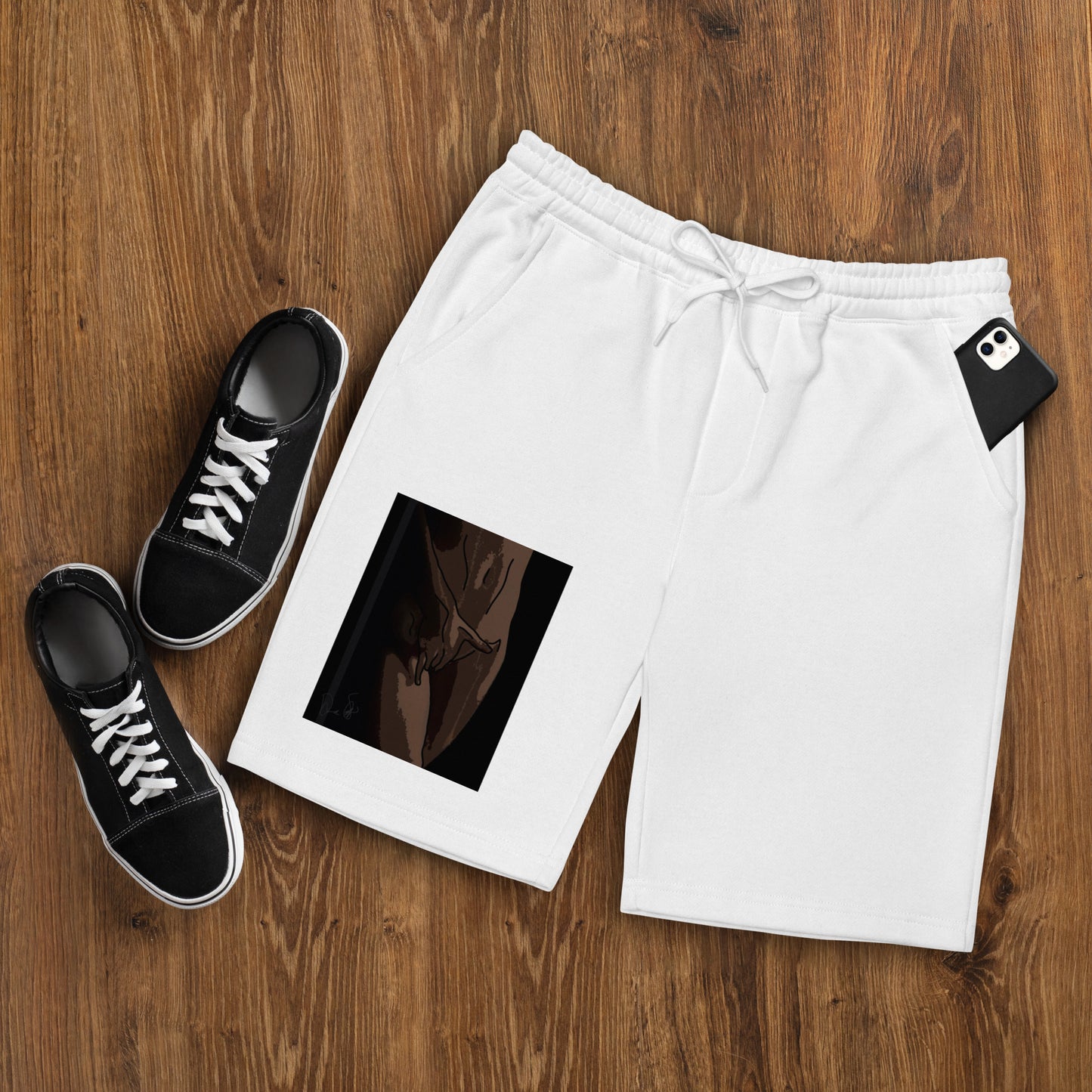 Shades Pt.2 Men's Unisex Fleece Shorts