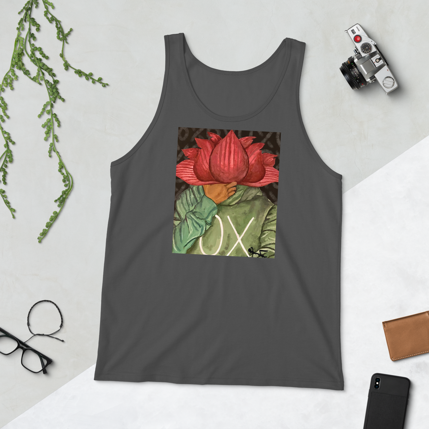 OX Flower Bomb Men's Graphic Tank Top