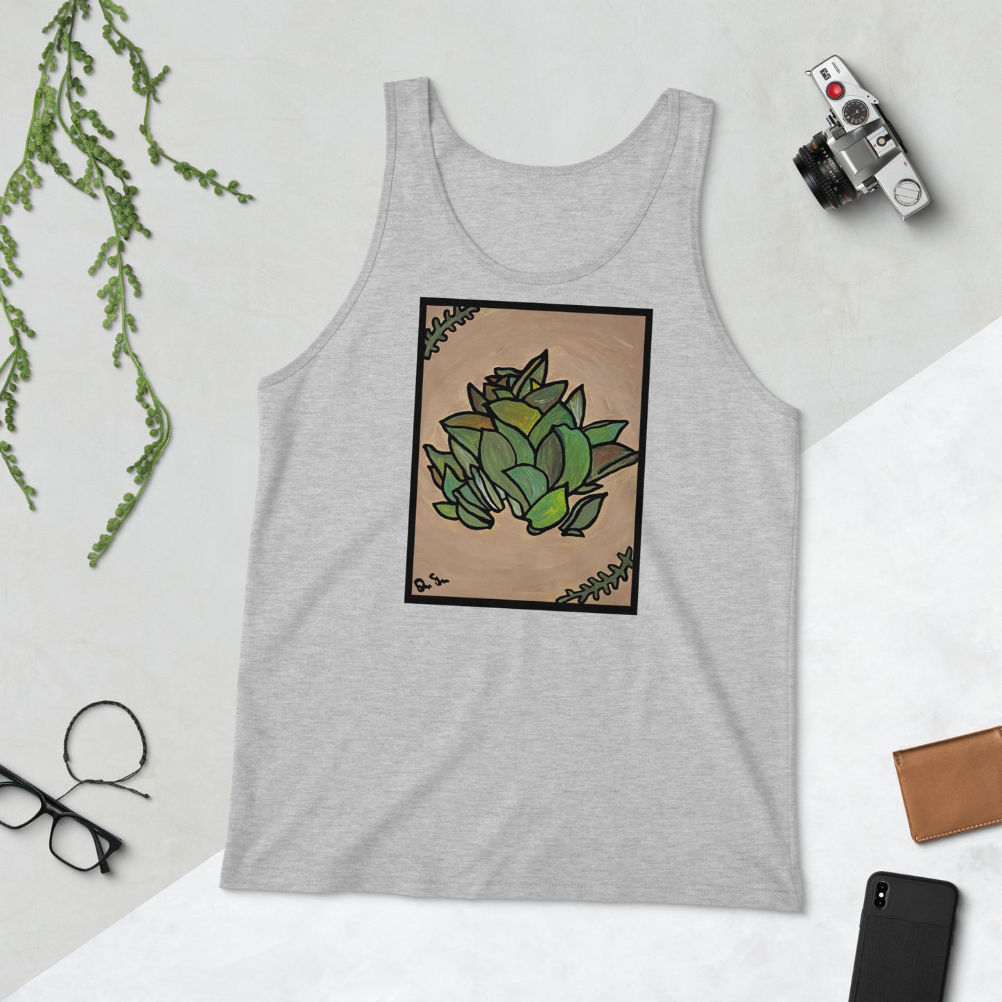 Peace Plant Men's Graphic Tank Top