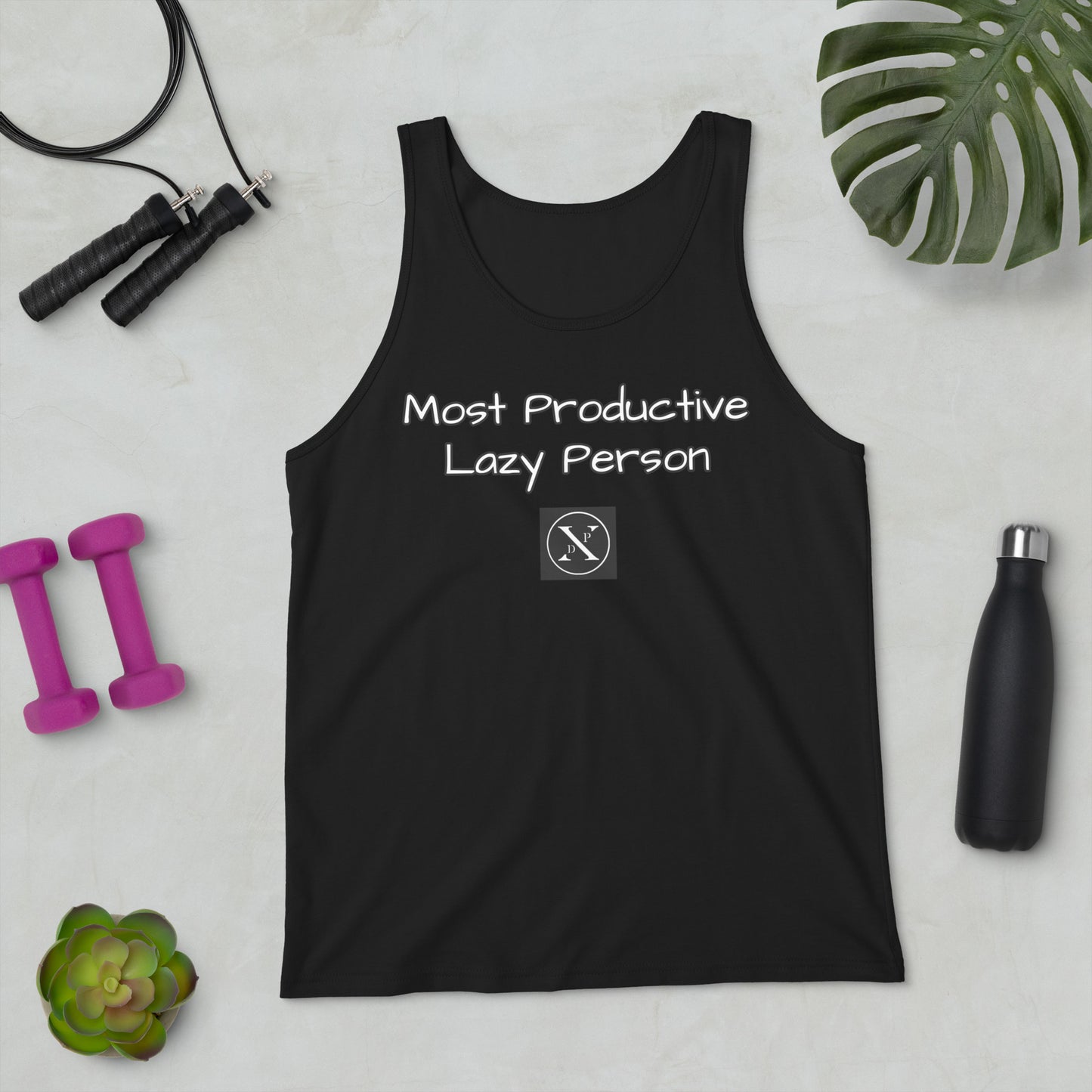 Most Productive Lazy Person Men's Tank Top