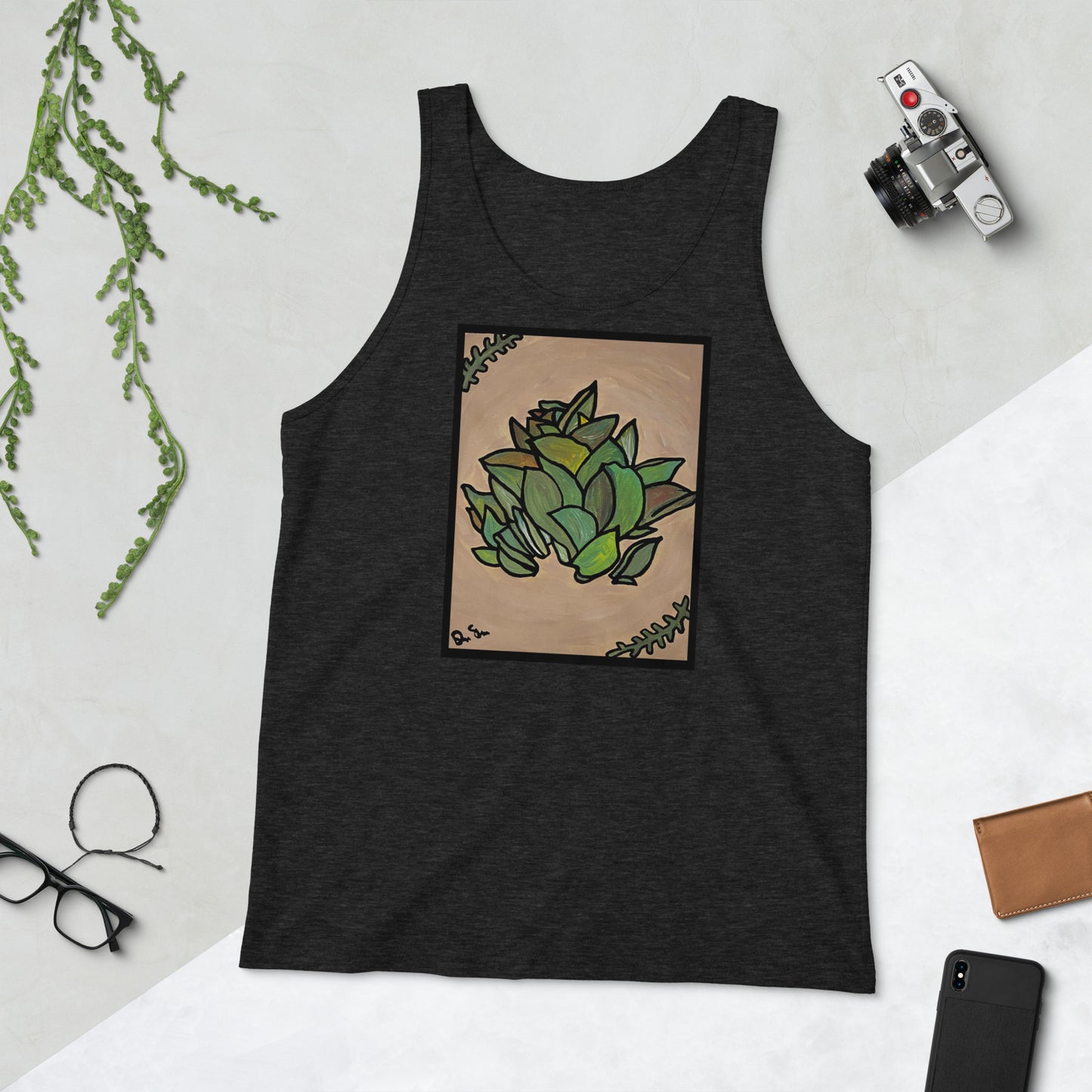 Peace Plant Men's Graphic Tank Top