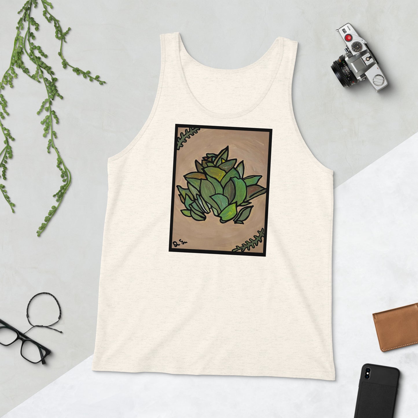 Peace Plant Men's Graphic Tank Top