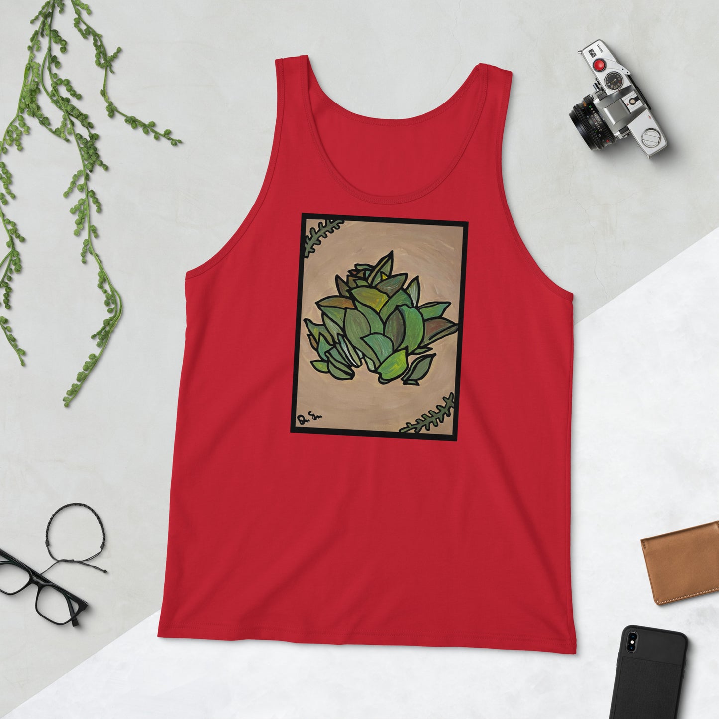 Peace Plant Men's Graphic Tank Top