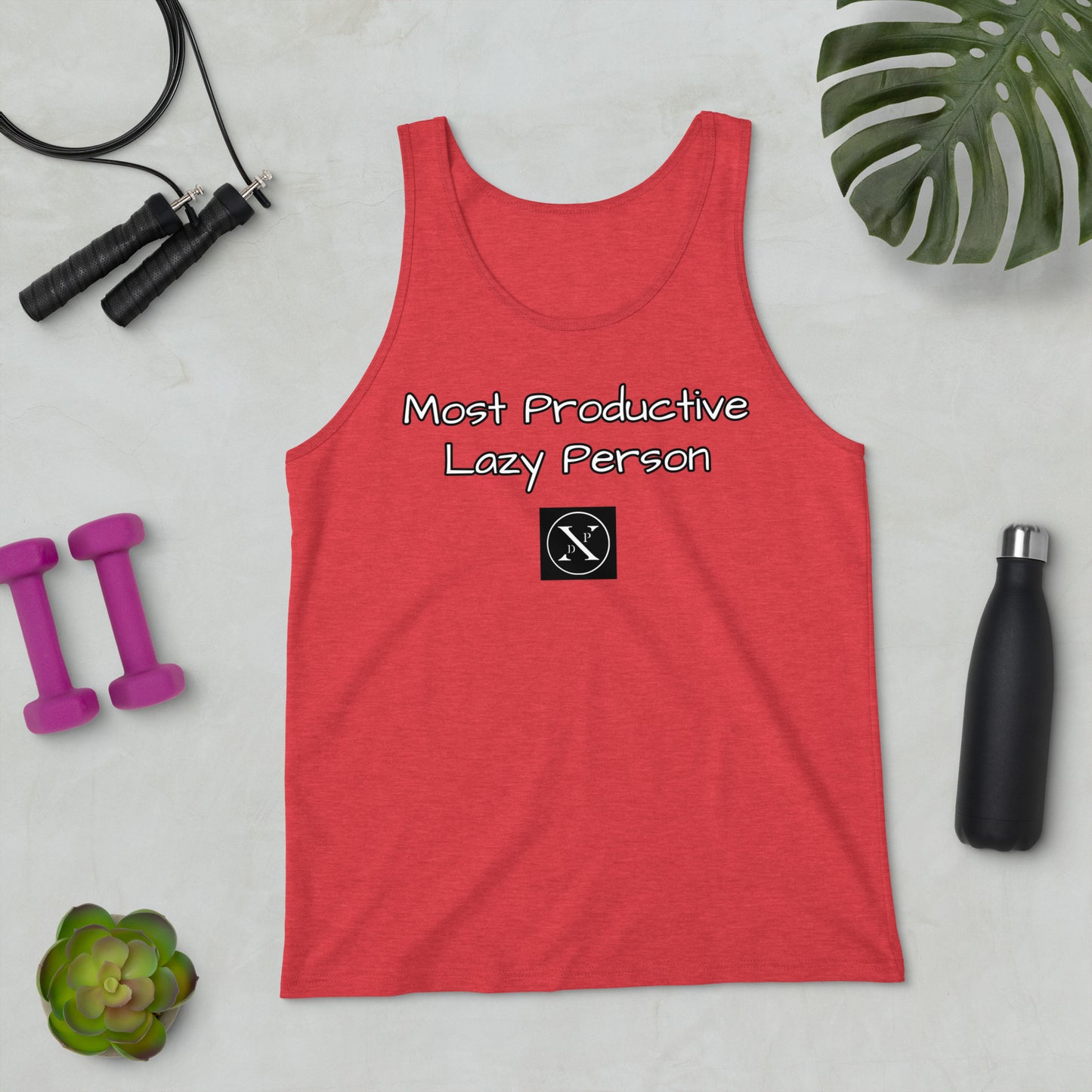 Most Productive Lazy Person Men's Tank Top