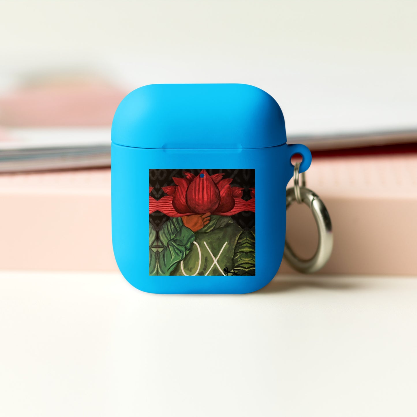 OX Flower Bomb Rubber Case for AirPods®