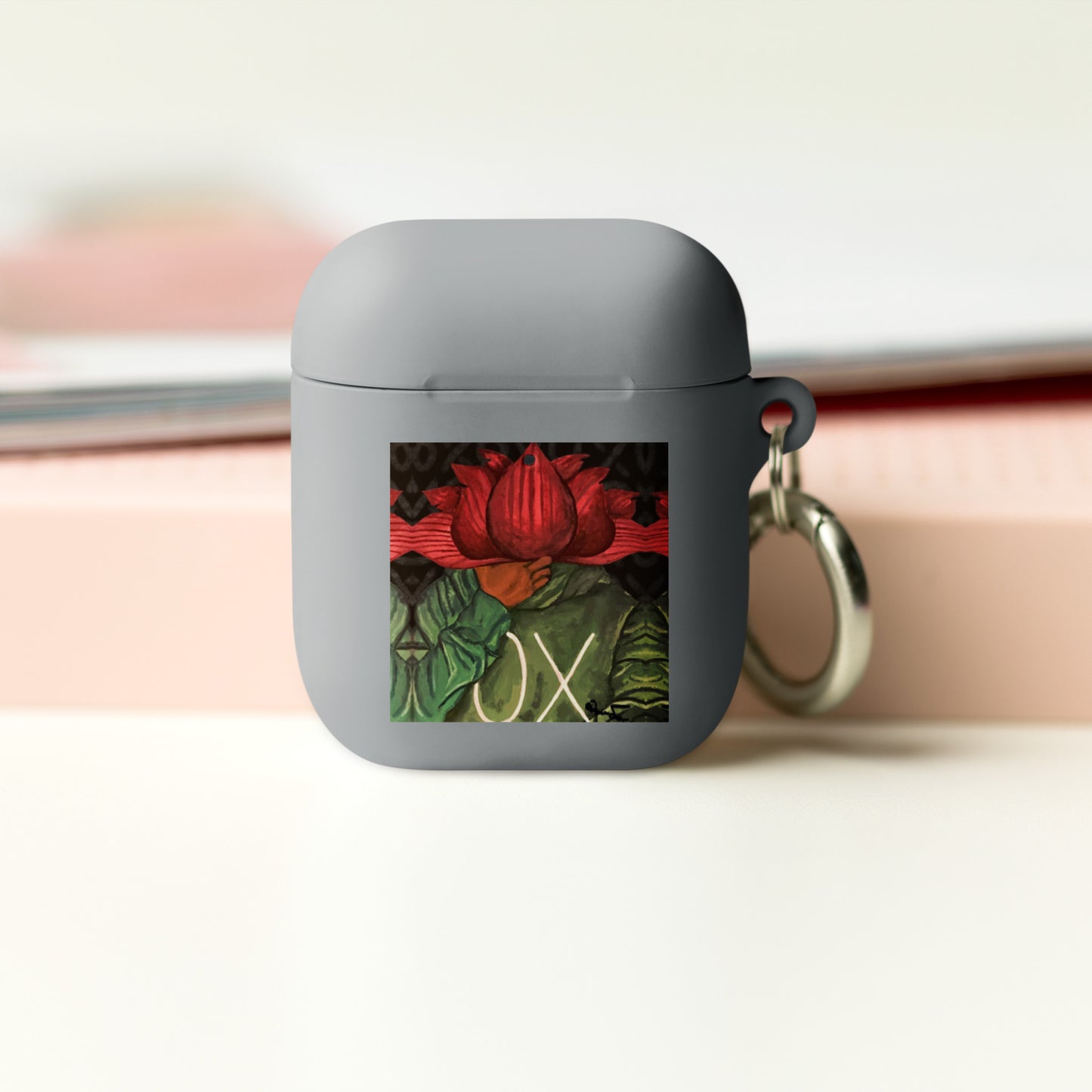 OX Flower Bomb Rubber Case for AirPods®