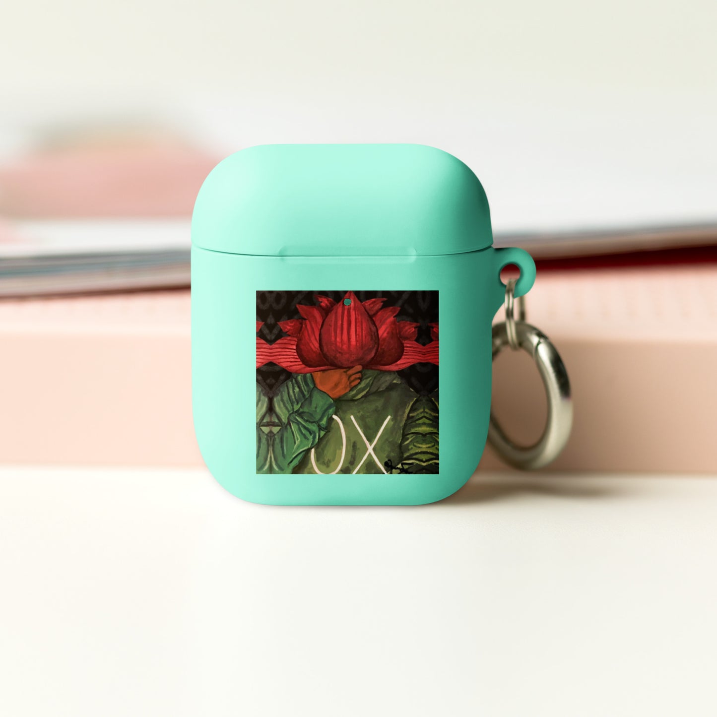 OX Flower Bomb Rubber Case for AirPods®