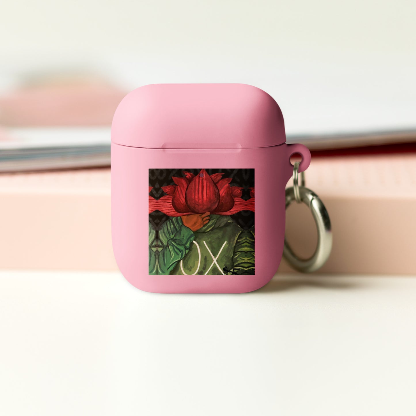 OX Flower Bomb Rubber Case for AirPods®