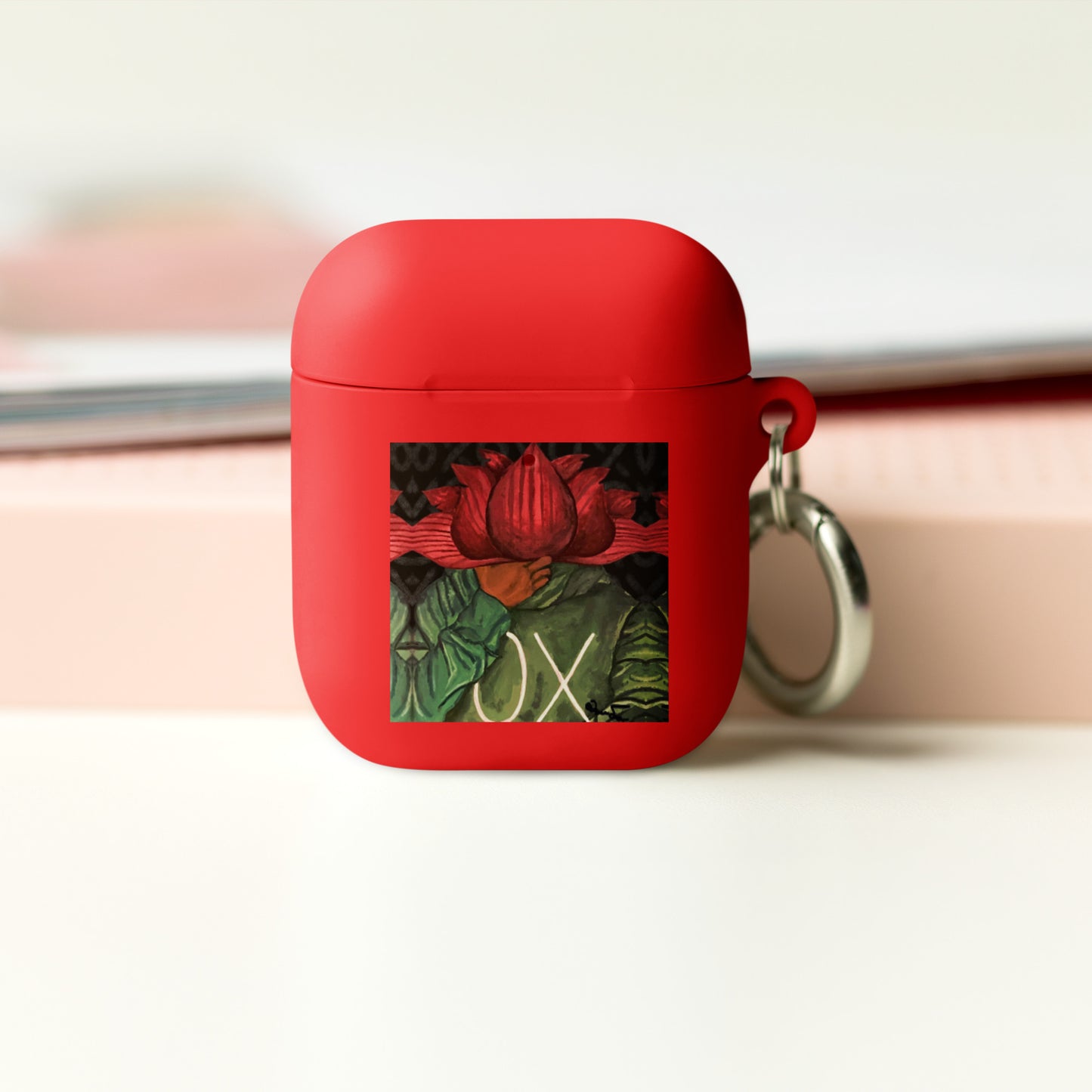 OX Flower Bomb Rubber Case for AirPods®