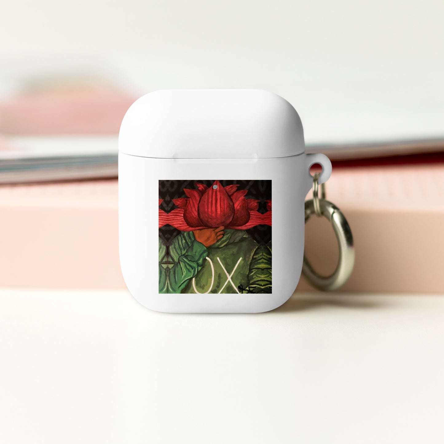 OX Flower Bomb Rubber Case for AirPods®