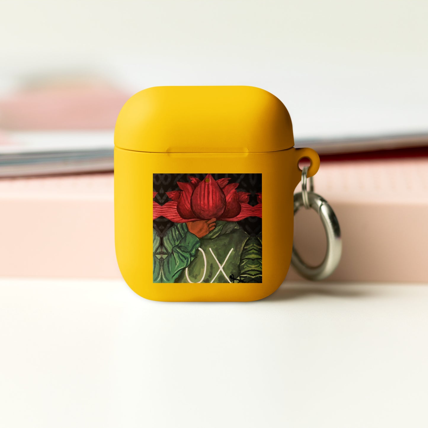 OX Flower Bomb Rubber Case for AirPods®