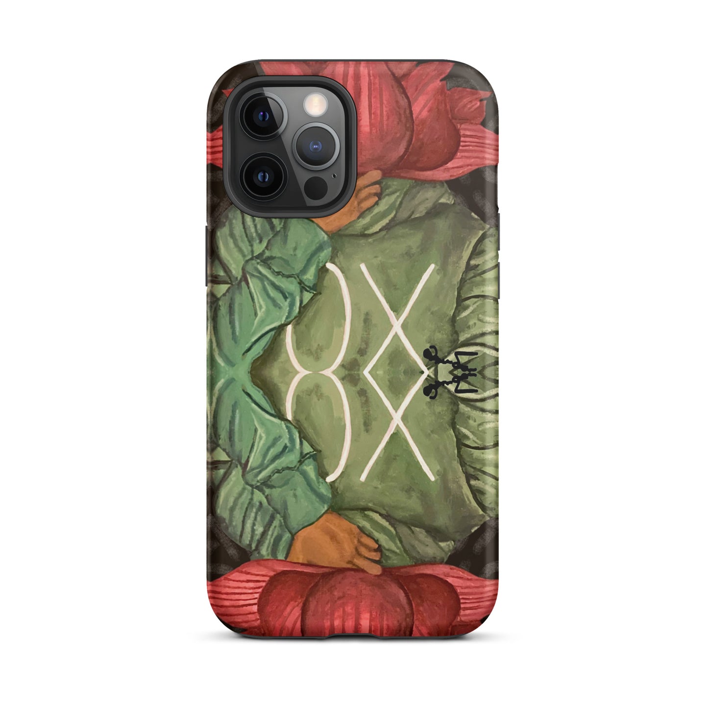 OX Flower Bomb Tough Case for iPhone®