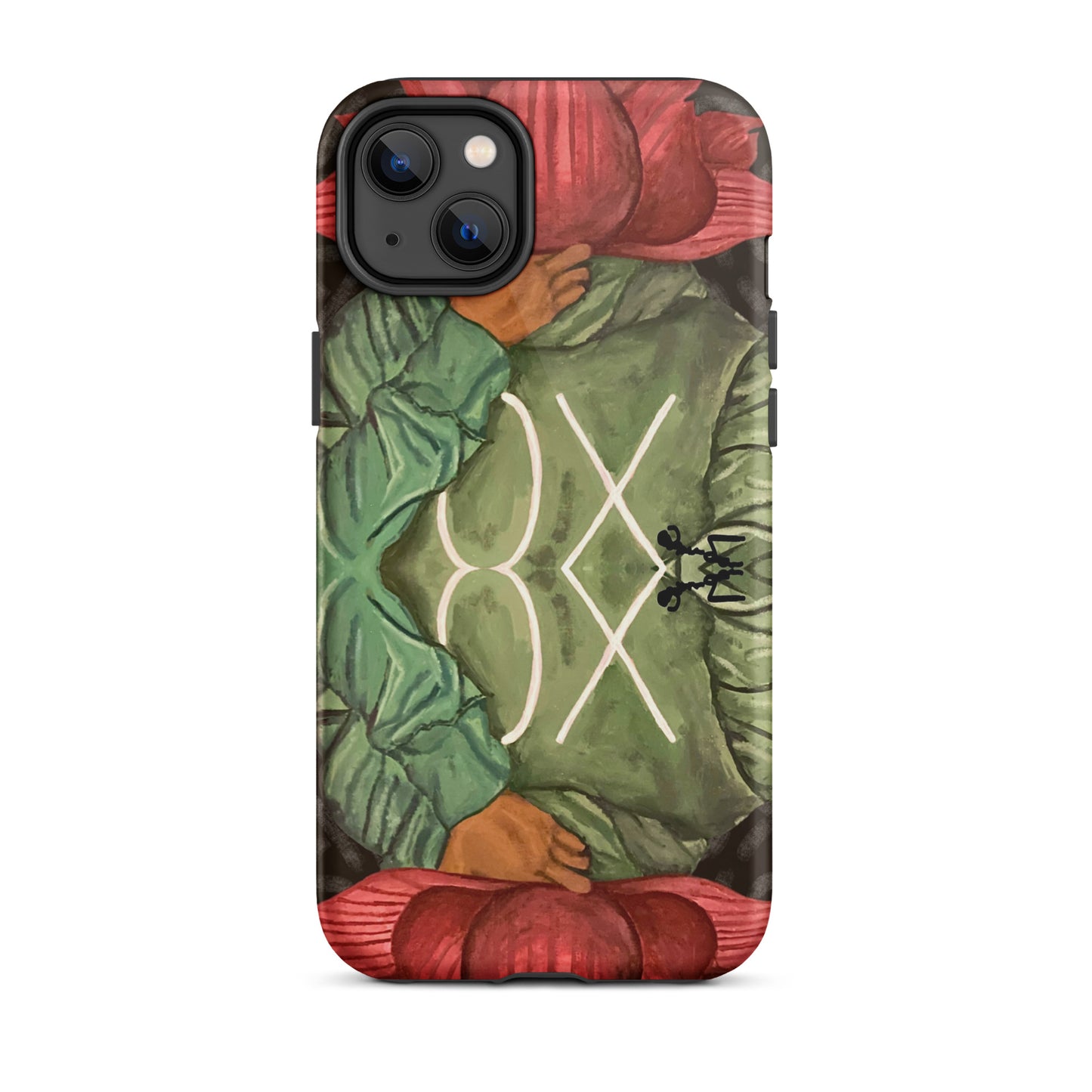 OX Flower Bomb Tough Case for iPhone®