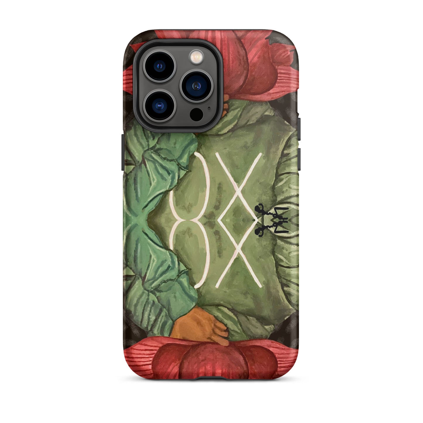 OX Flower Bomb Tough Case for iPhone®