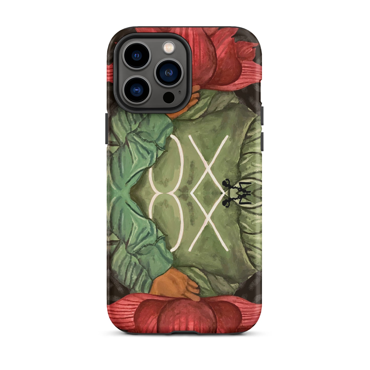 OX Flower Bomb Tough Case for iPhone®