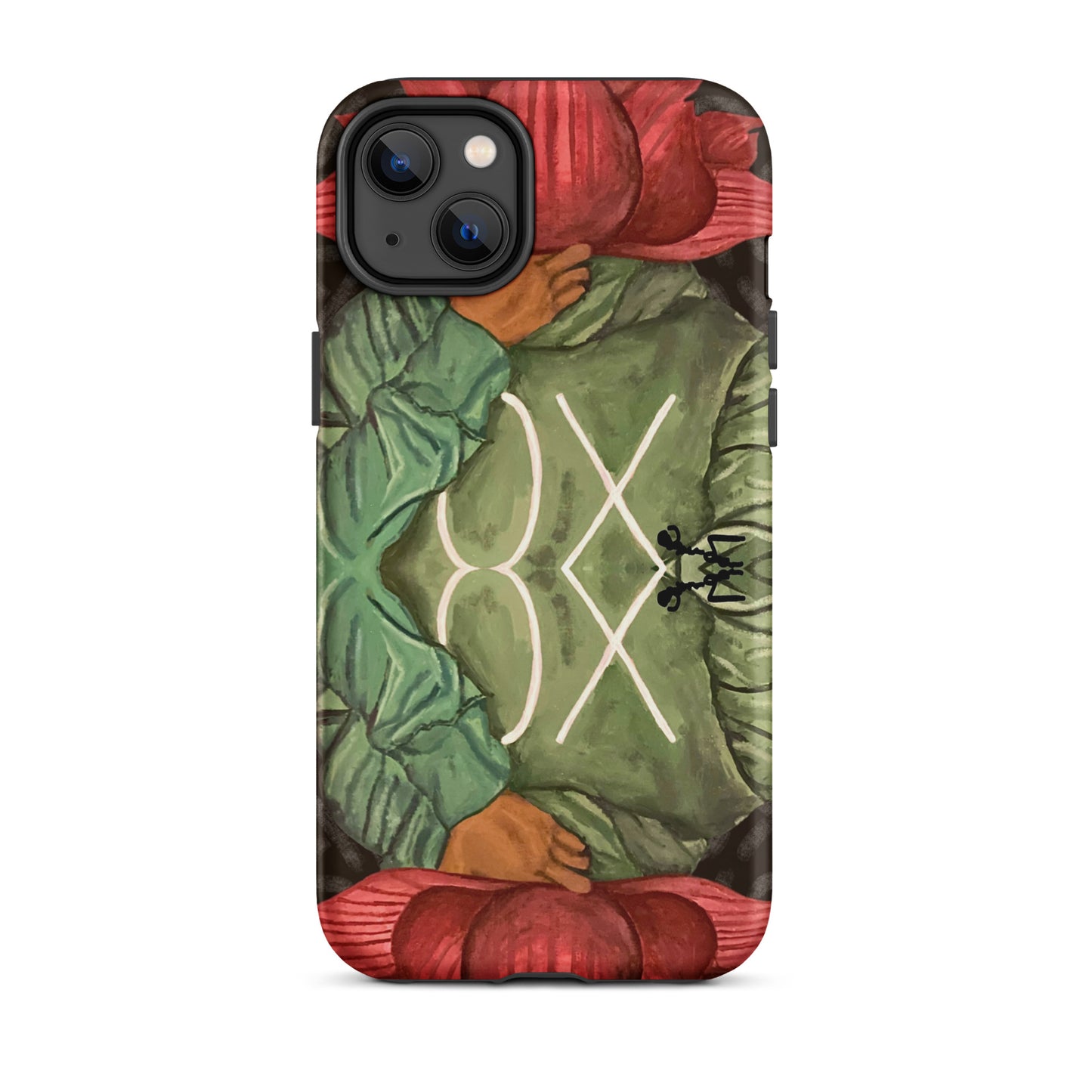 OX Flower Bomb Tough Case for iPhone®