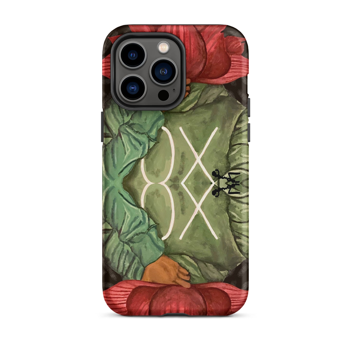 OX Flower Bomb Tough Case for iPhone®