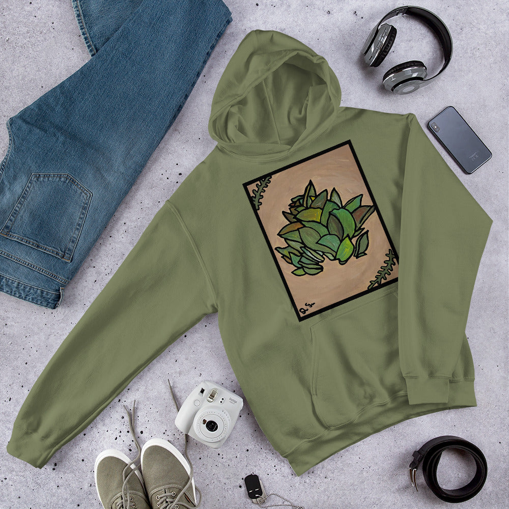 Peace Plant Unisex Graphic Hoodie