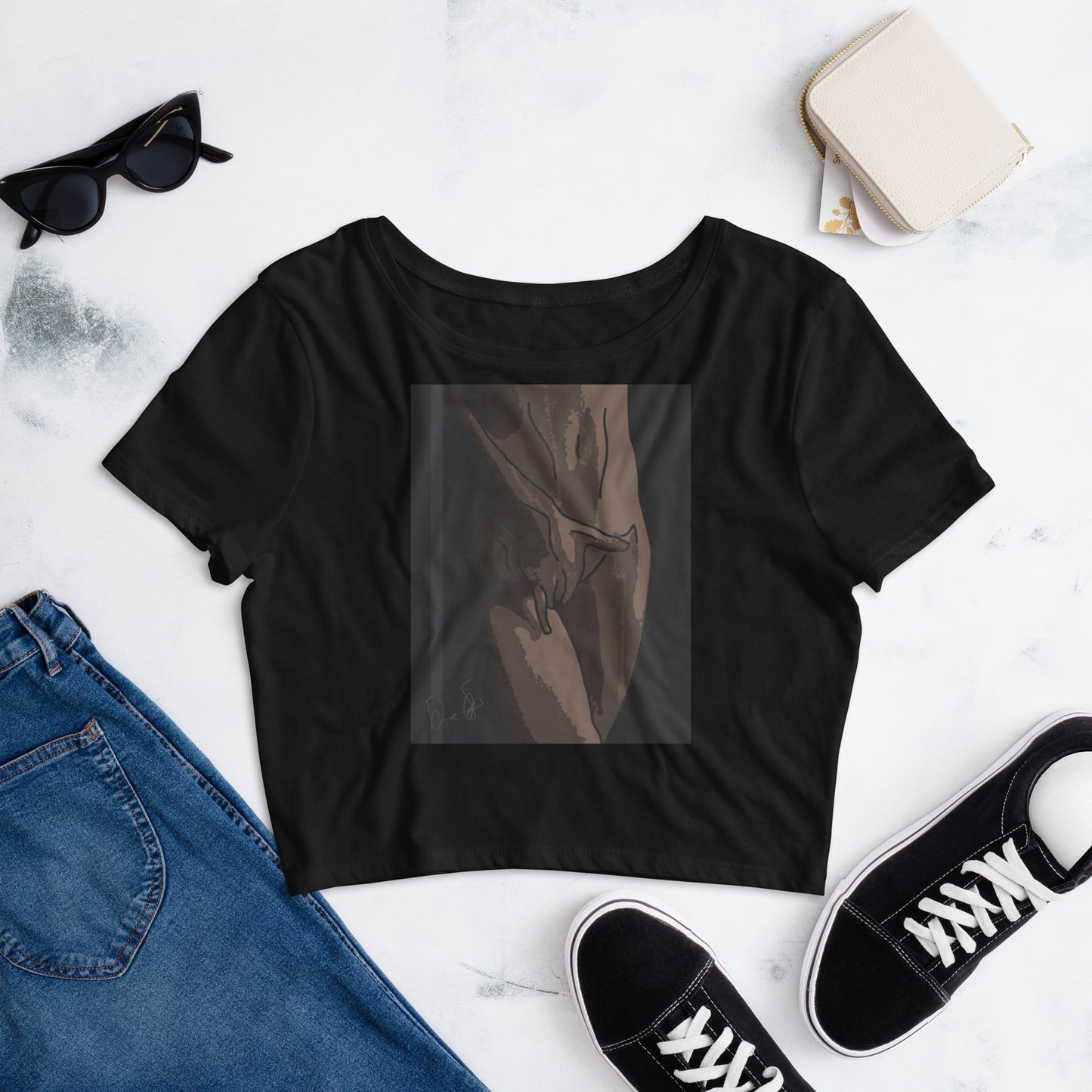 Shades Pt.2 Women’s Graphic Crop Tee