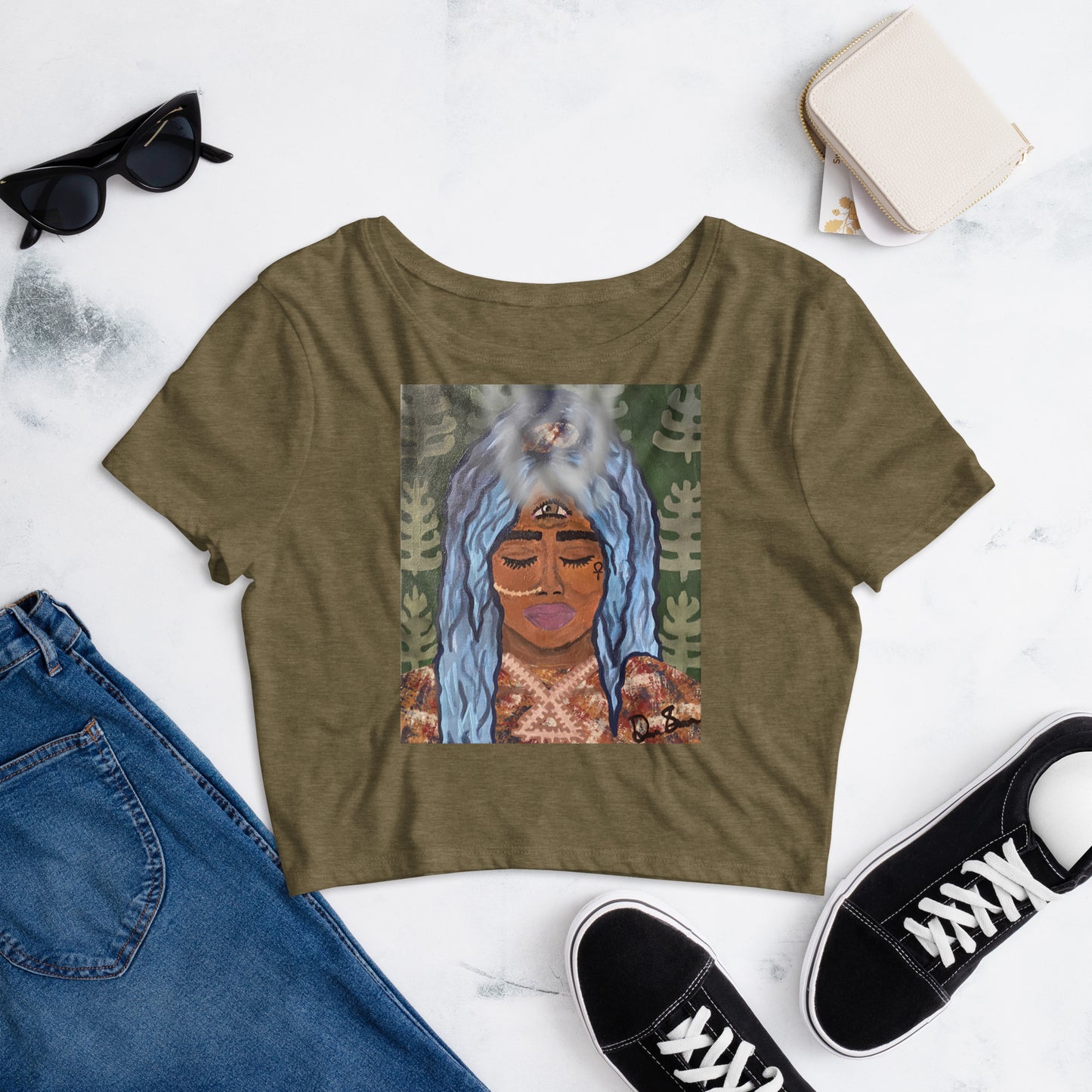 Woosah Pt.2 Women’s Graphic Crop Tee