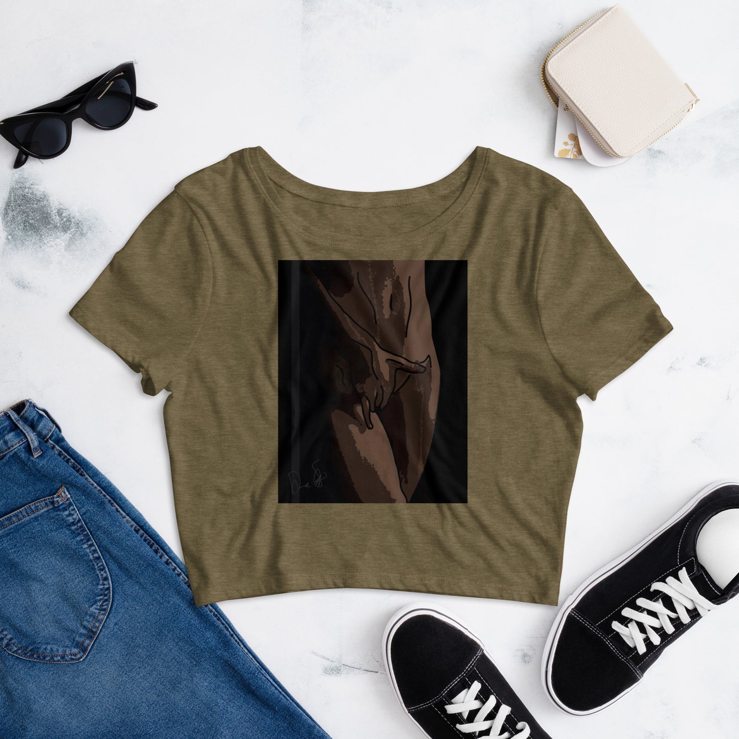 Shades Pt.2 Women’s Graphic Crop Tee