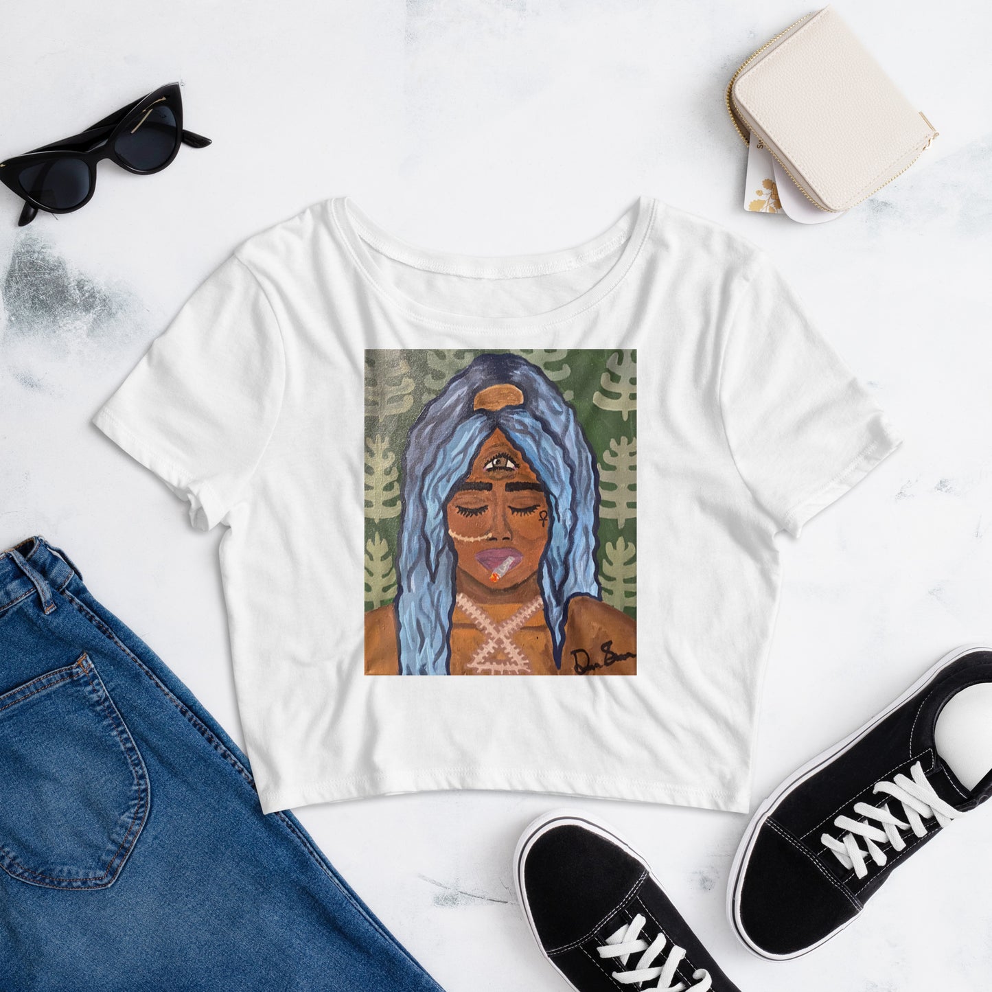 Woosah Pt. 1 Women’s Graphic Crop Tee