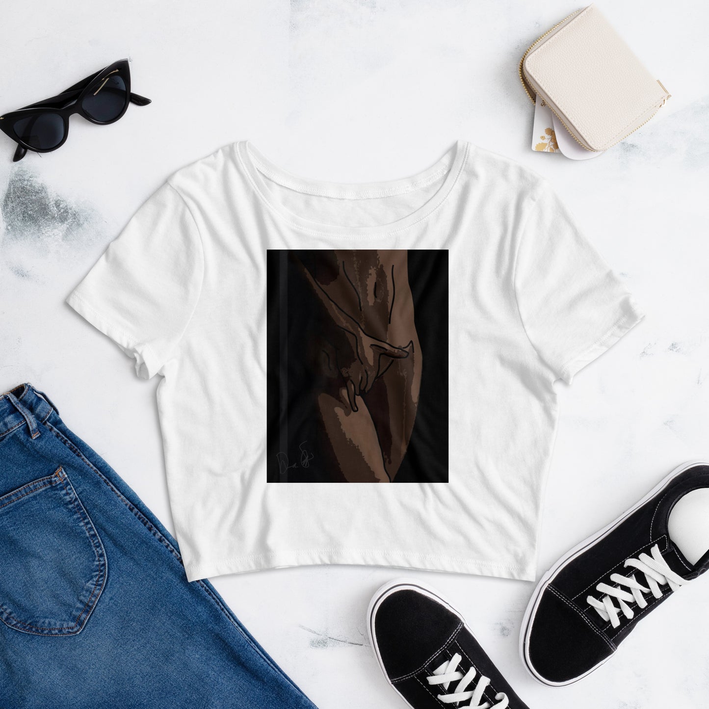 Shades Pt.2 Women’s Graphic Crop Tee